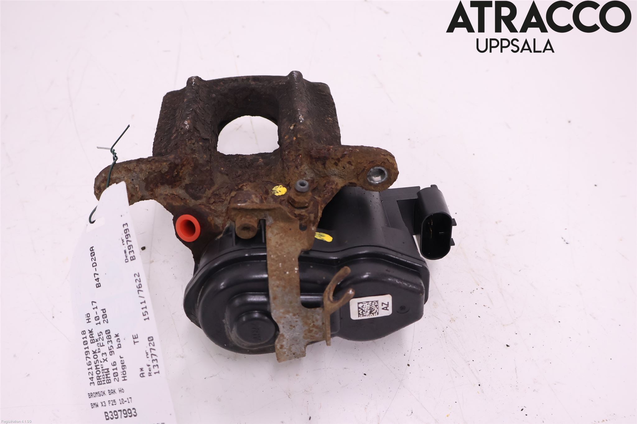 BMW X3 F25 10-17 Bremsecaliper Bak Høyre
