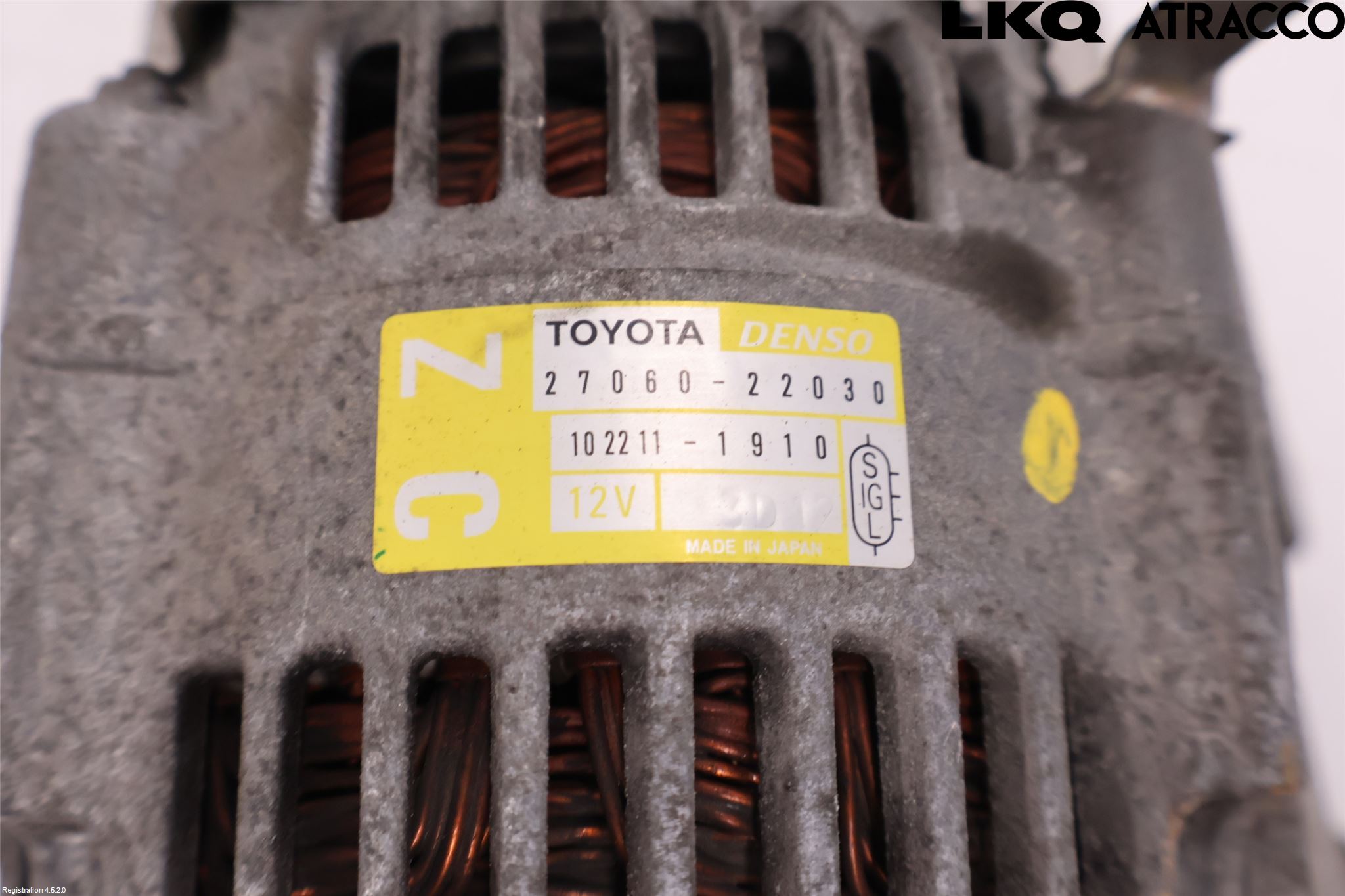 Toyota COROLLA 02-07 Dynamo