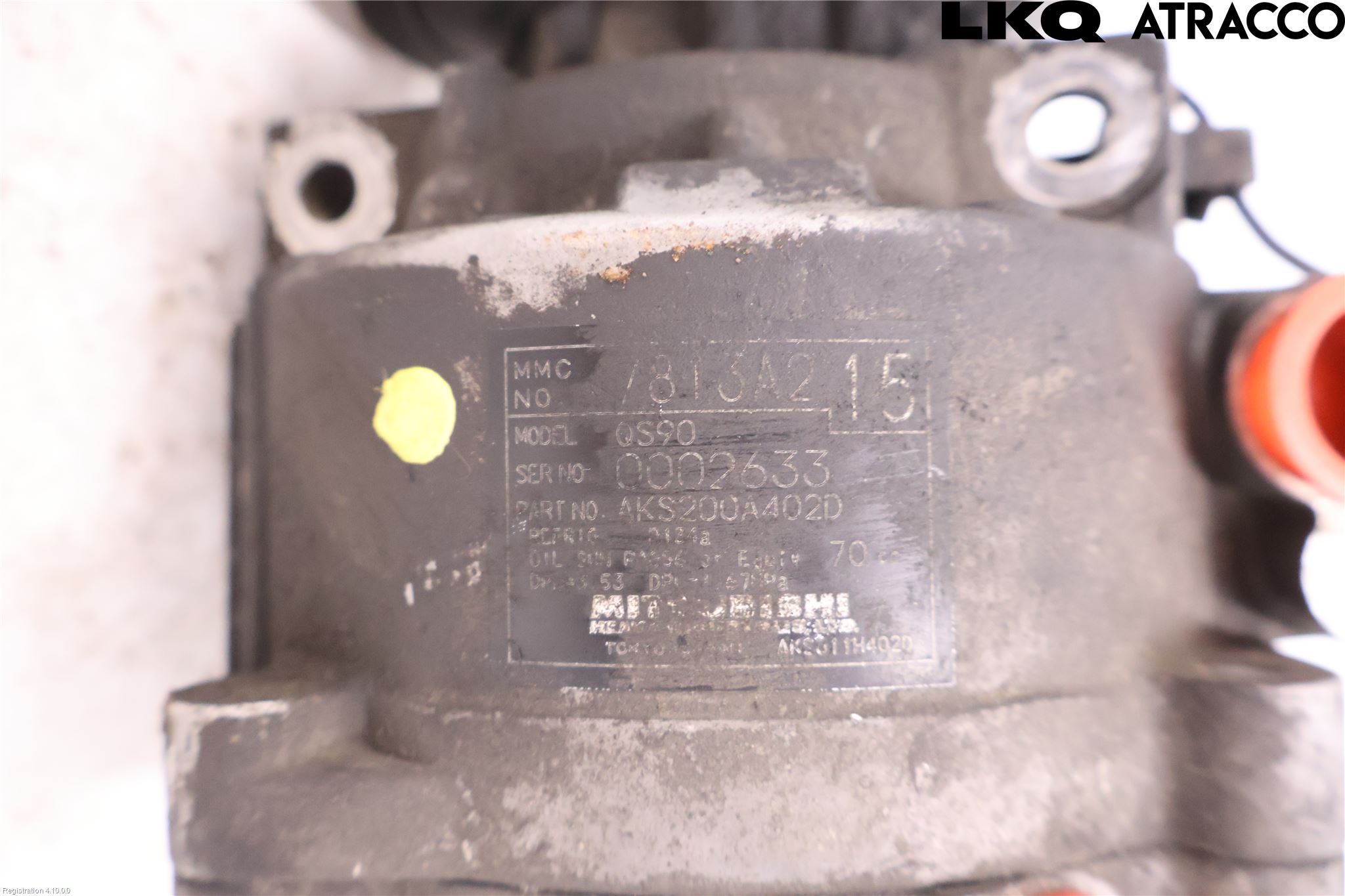 Mitsubishi OUTLANDER 07-12 Varme Ac Kompressor