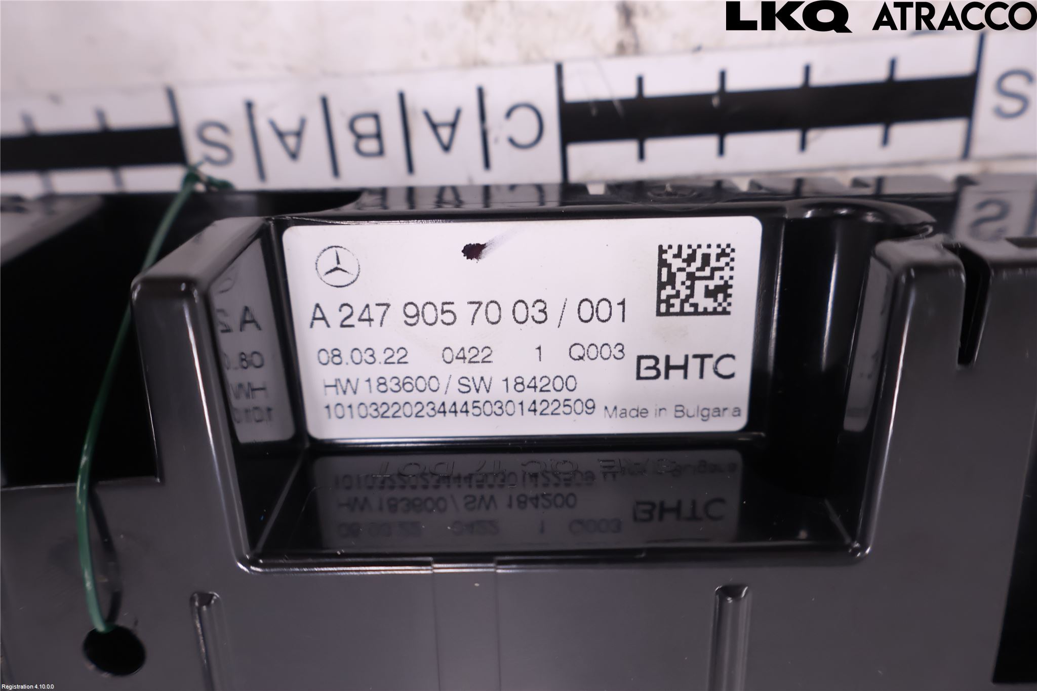 Mercedes-Benz MB EQA (H243) 21- Varme Ac Betjening-Display