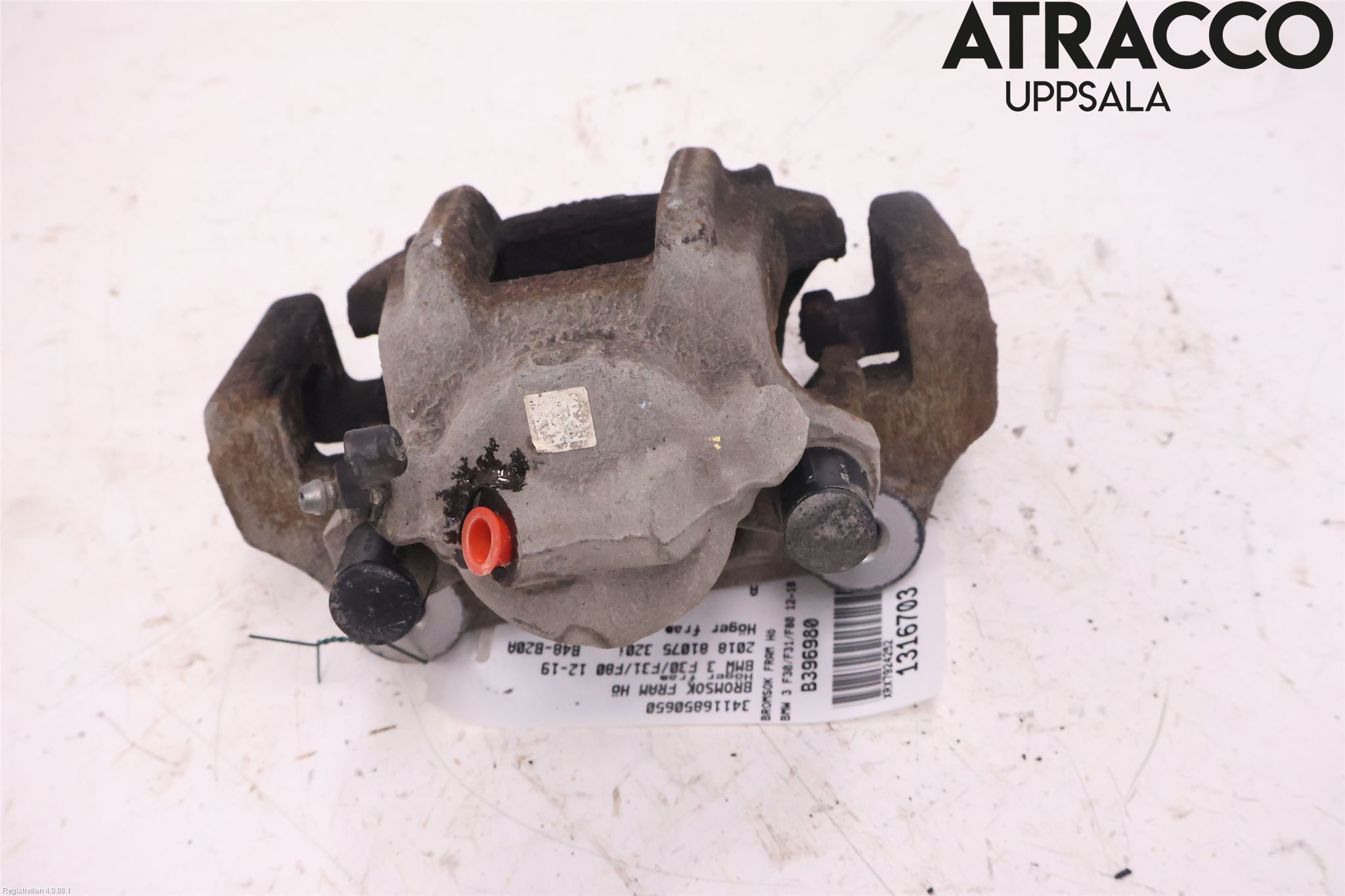 BMW 3 F30/F31/F80 12-19 Bremsecaliper Foran Høyre