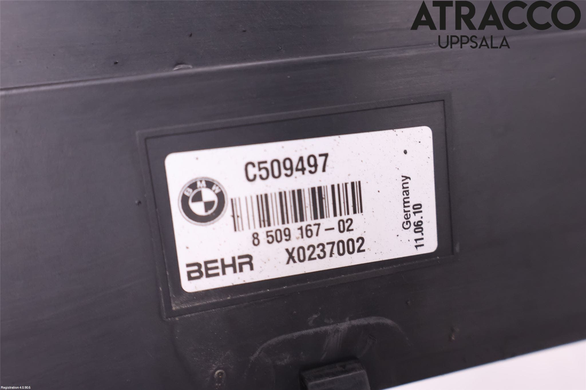 BMW 5 F10/F11/F18 09-17 Radiator Feste - Ramme - Bjelk