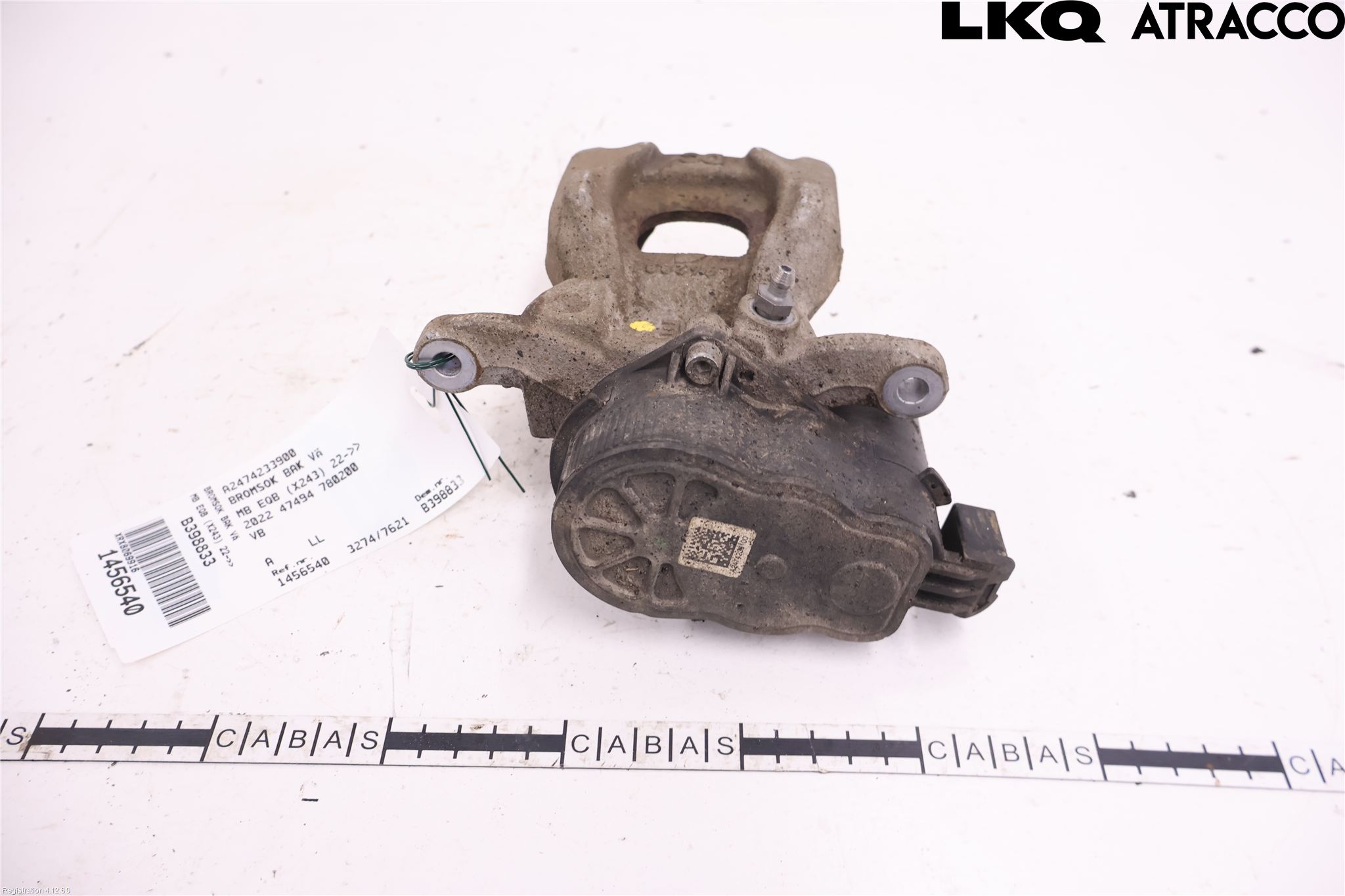Mercedes-Benz MB EQB (X243) 22- Bremsecaliper Bak Venstre