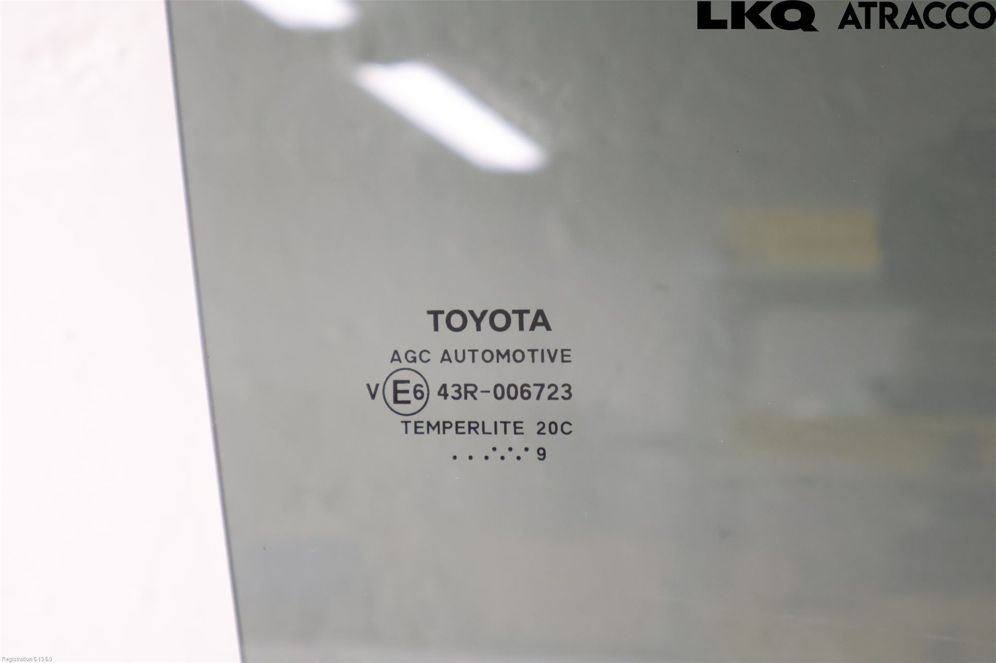 Toyota COROLLA 19- Dørrute Bak Høyre 4Dørs