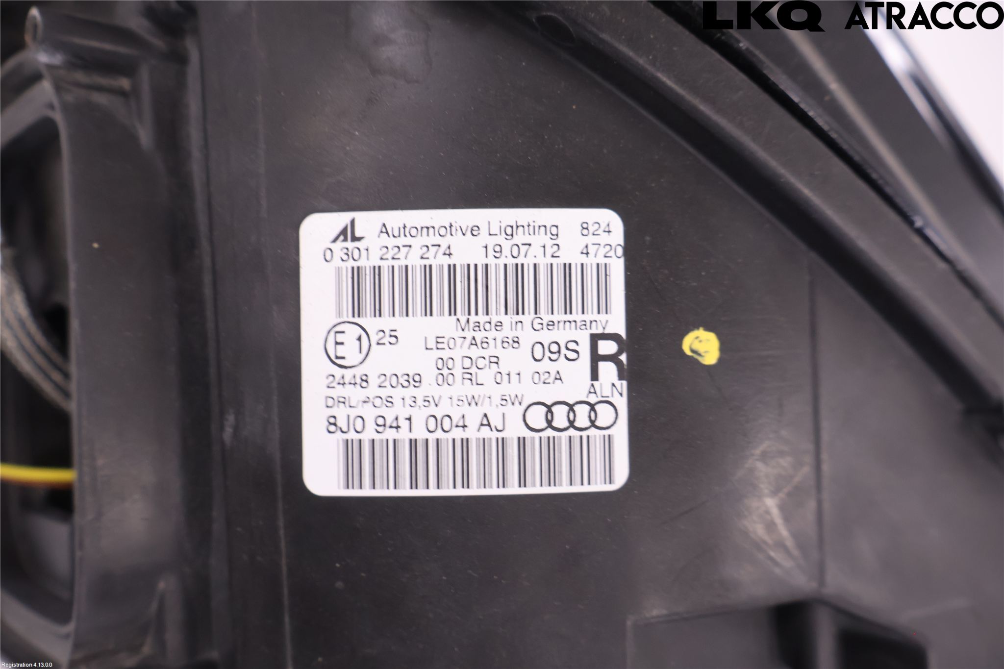 Audi TT/TTS 07-14 Frontlykt Høyre