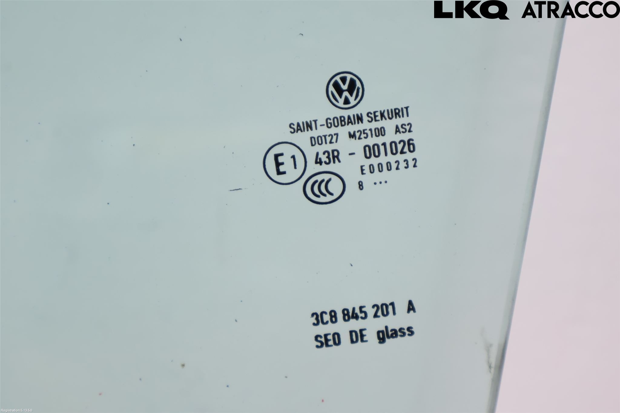 Volkswagen VW PASSAT CC 08-16 Dørrute Foran Venstre 4 Dørs