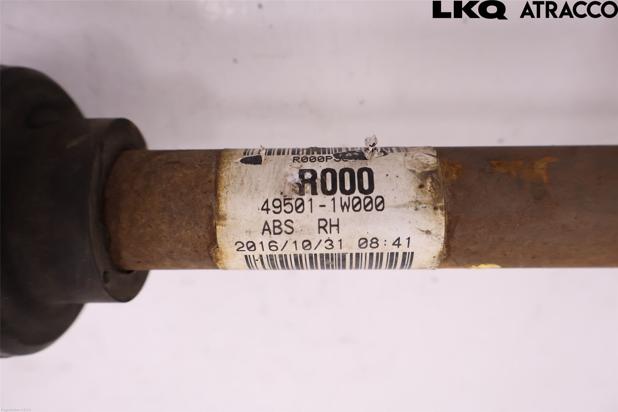 Kia RIO 12-16 Drivaksel Foran Kompl Høyre
