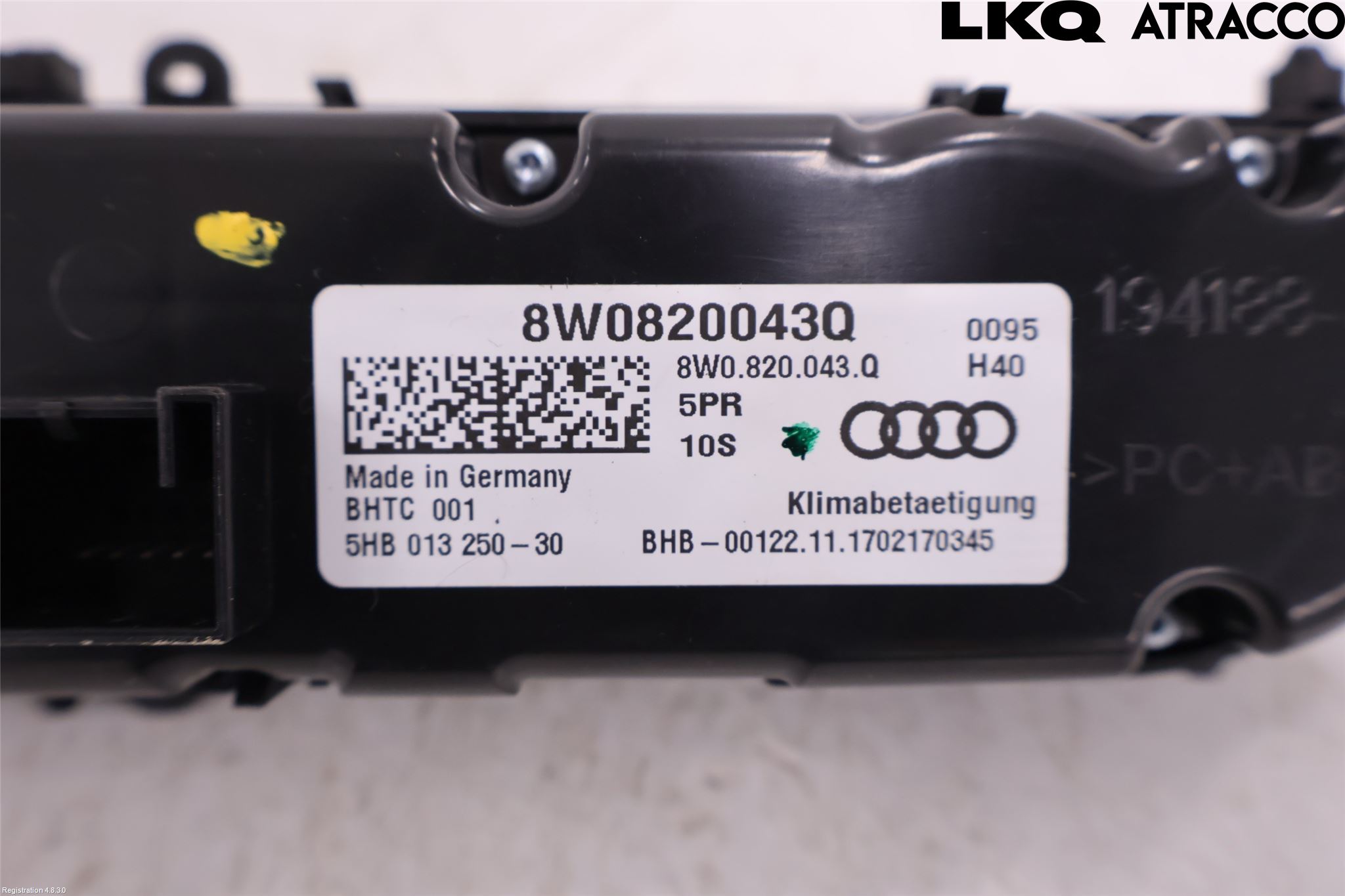 Audi A4/S4 B9 16-19 Varme Ac Betjening-Display