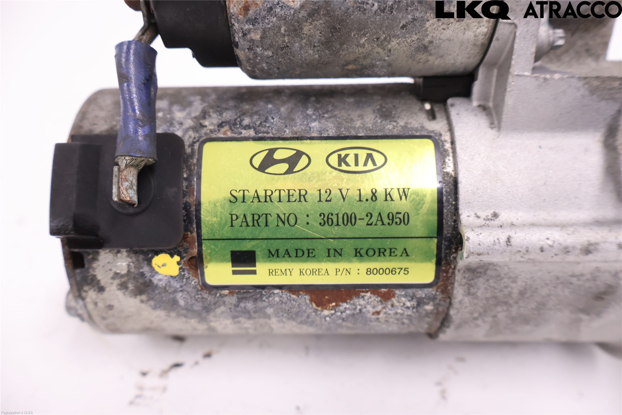 Kia SPORTAGE (QL) 16-21 Startmotor Diesel