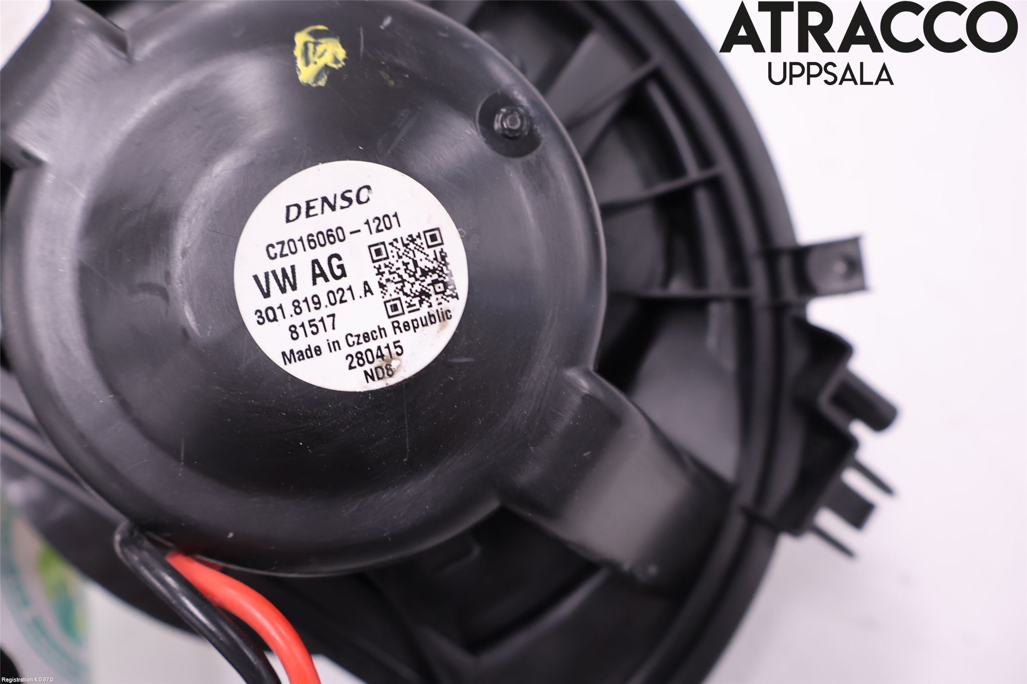 Volkswagen VW PASSAT 15-19 Varmeapparat Viftemotor