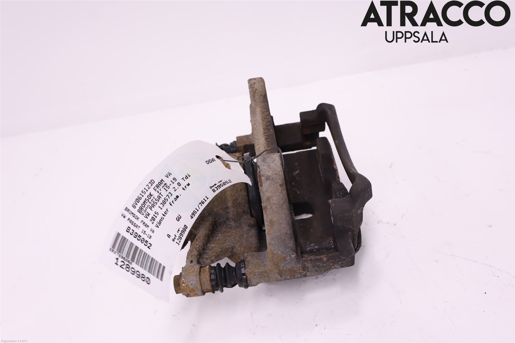 Volkswagen VW PASSAT 15-19 Bremsecaliper Foran Venstre