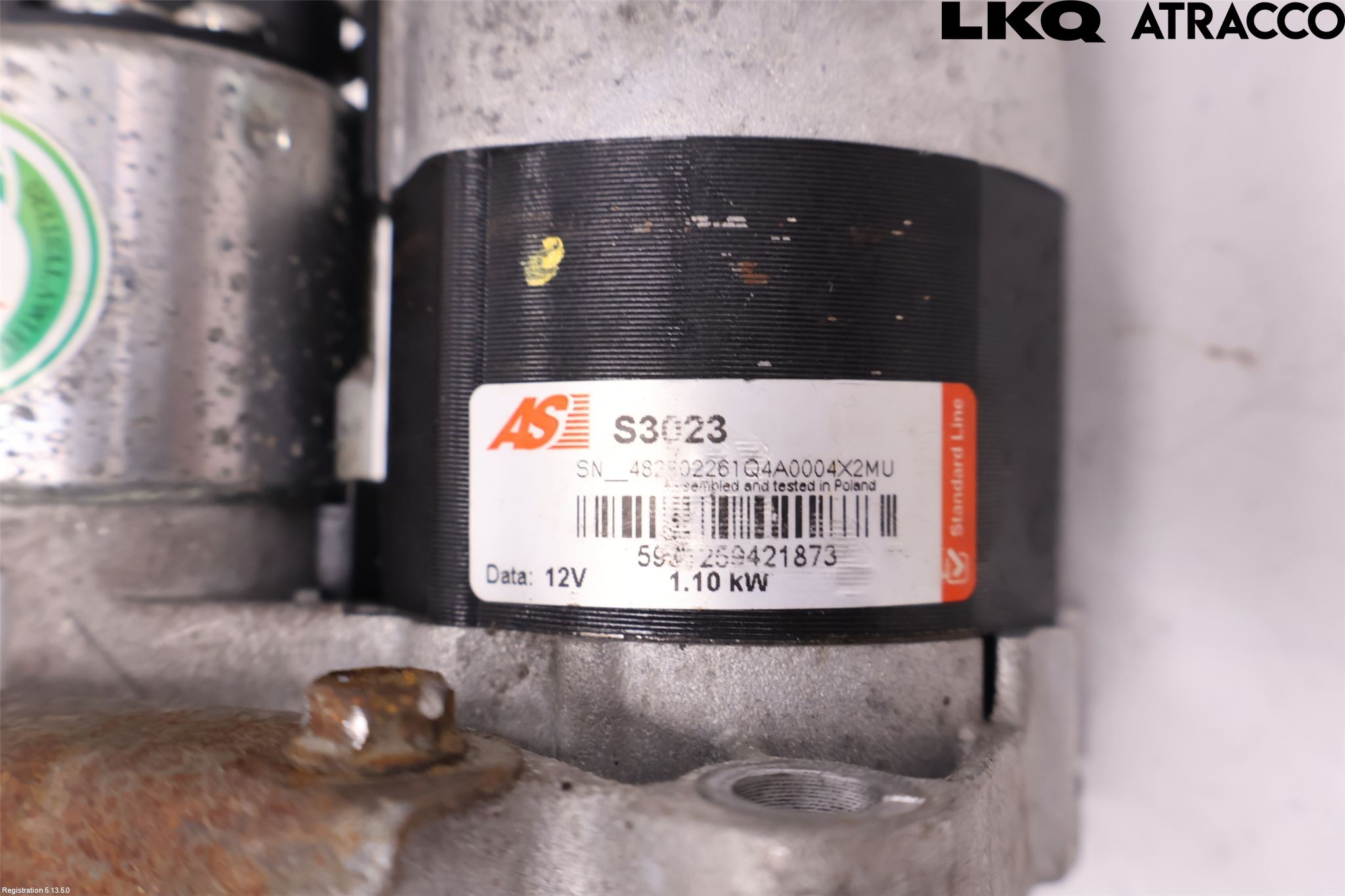 Toyota AYGO 06-14 Startmotor