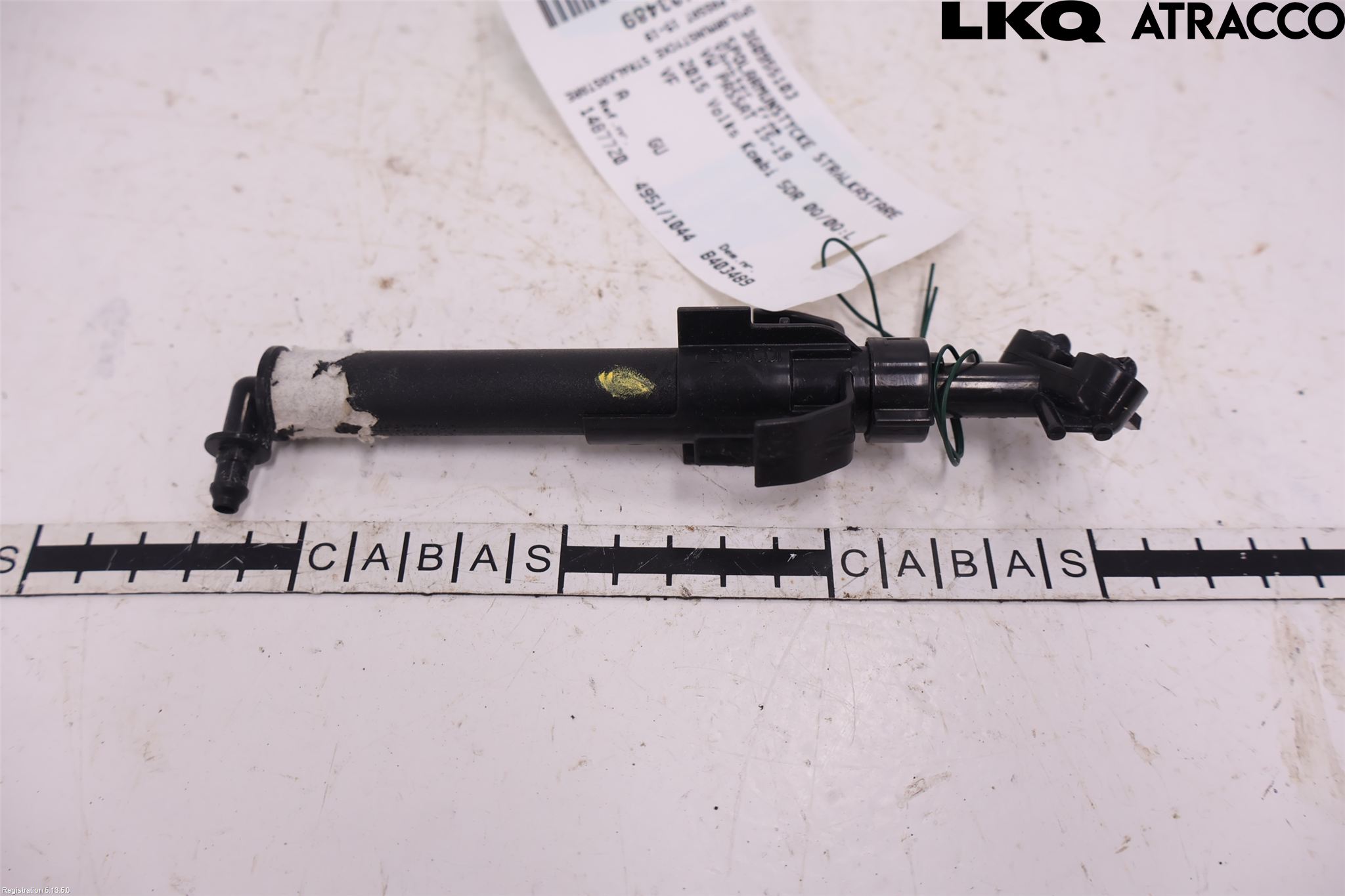 Volkswagen VW PASSAT 15-19 Spylerdyse Frontlykter