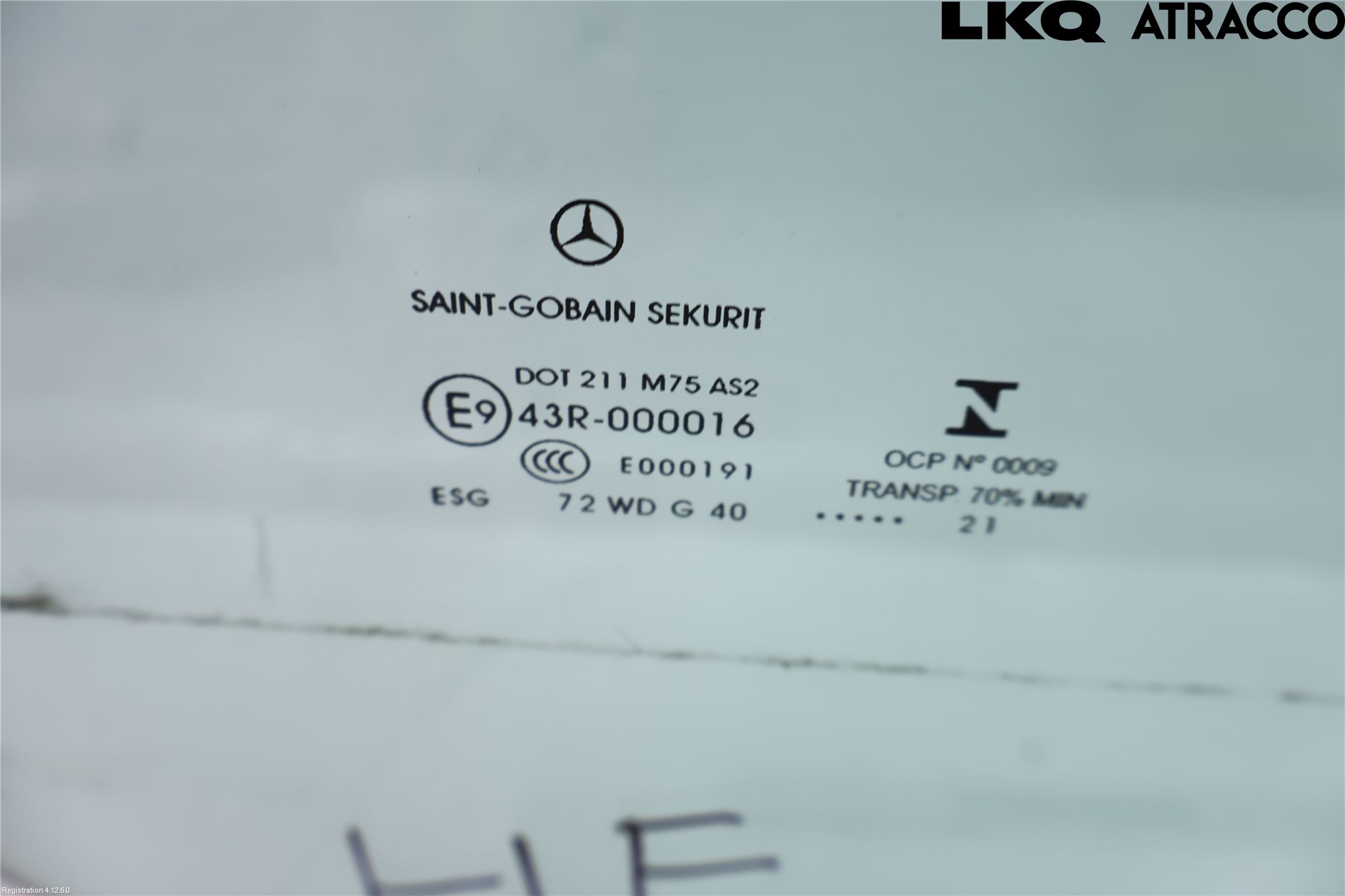 Mercedes-Benz MB VITO/V-KLASS (W640,W447,W448) 14- Dørrute Foran Høyre 4 Dørs