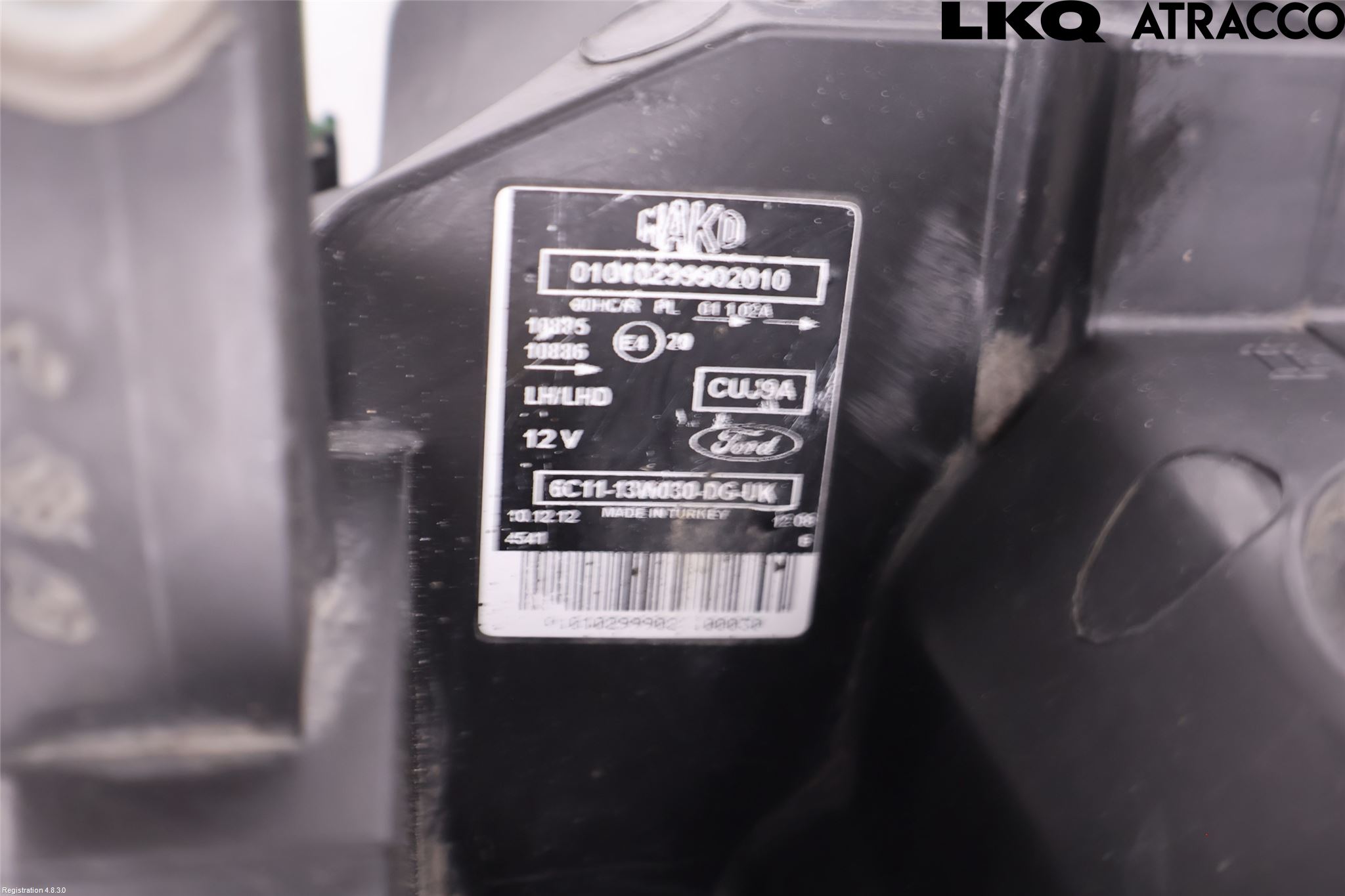 Ford TRANSIT    06-13 Frontlykt Venstre