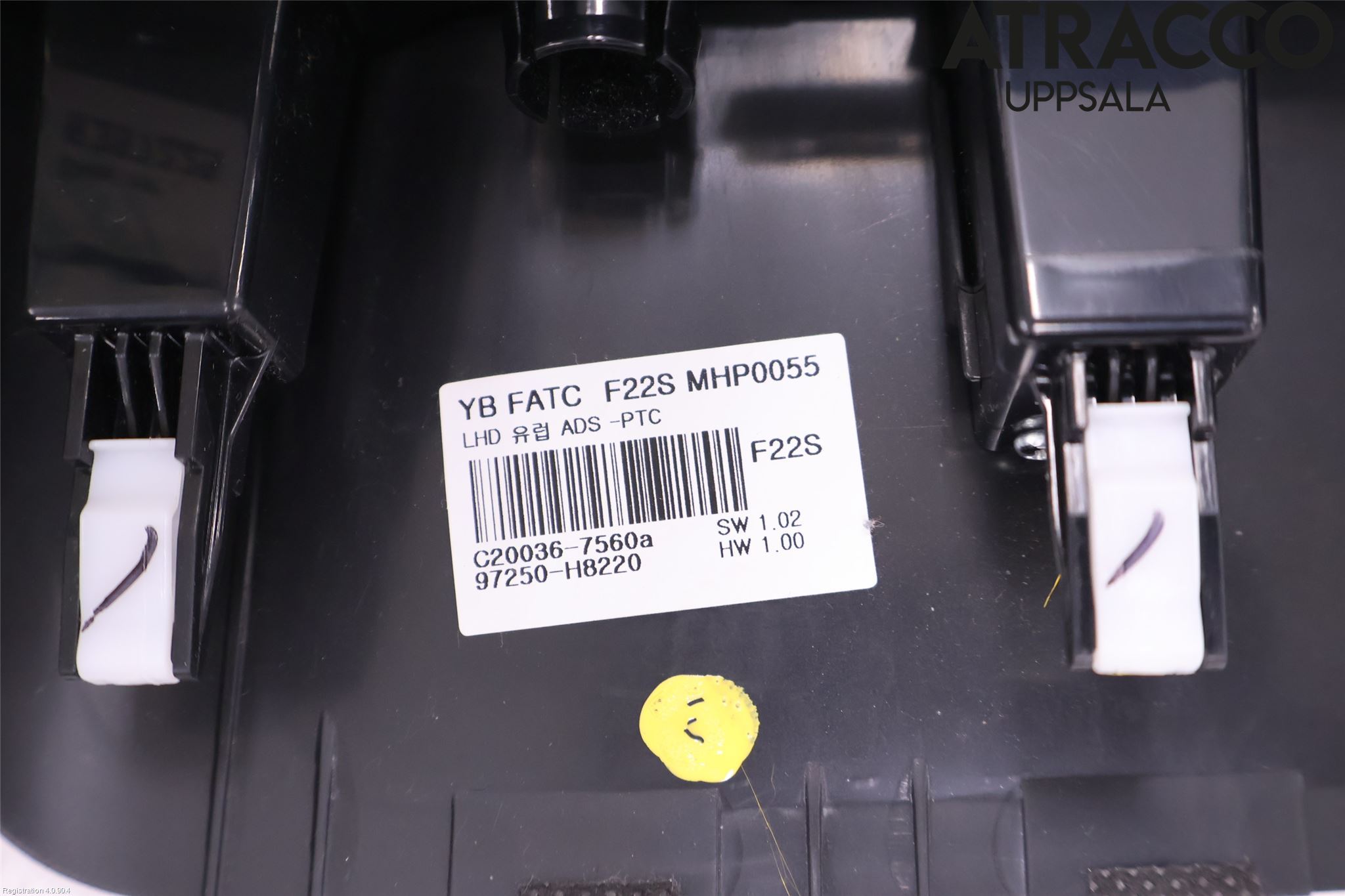 Kia RIO 17- Varme Ac Betjening-Display
