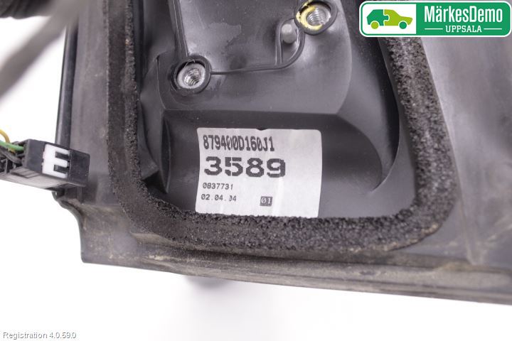 Toyota YARIS P1 03-05 Speil V M-El Justering
