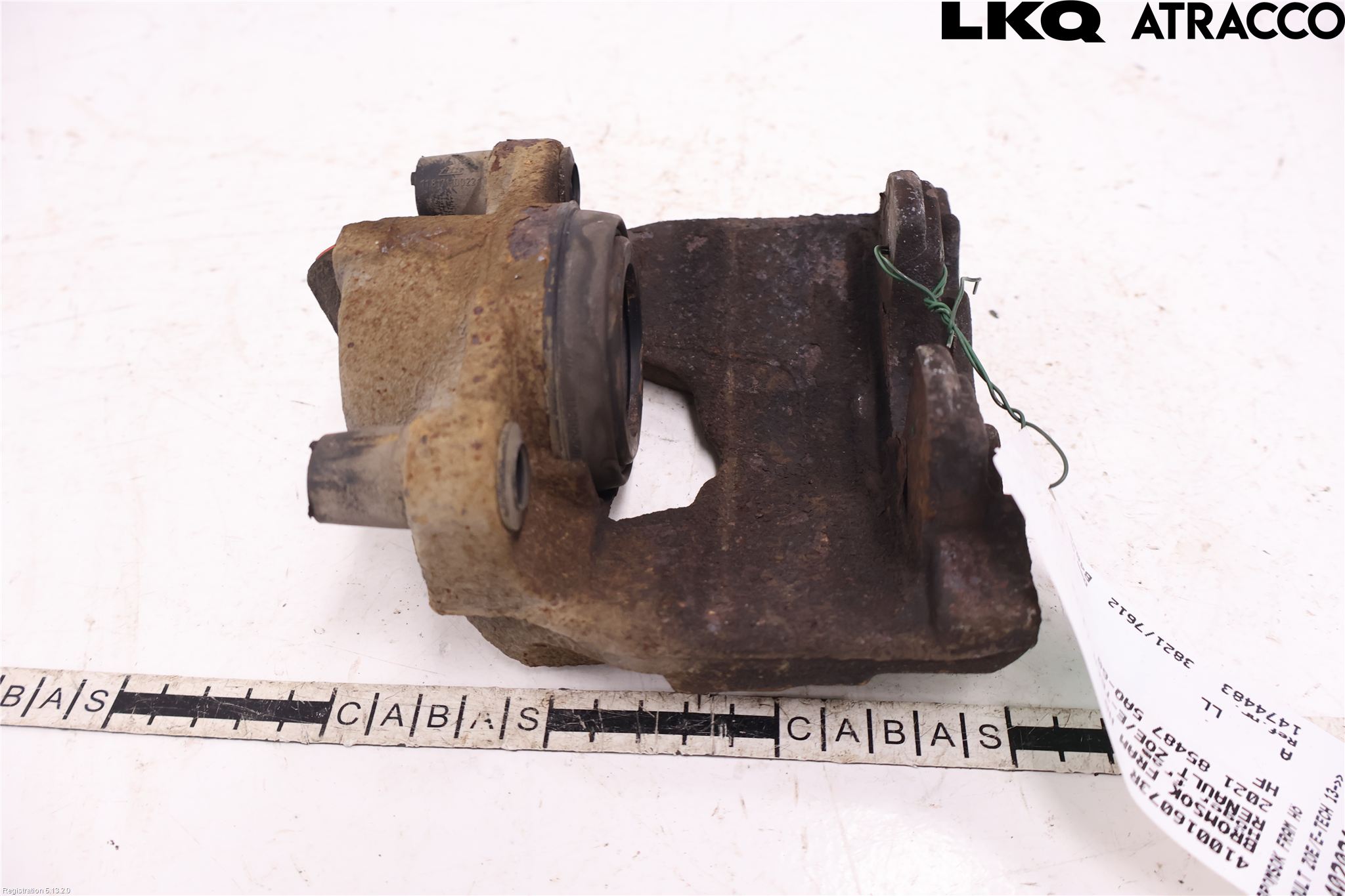 Renault ZOE/E-TECH 13- Bremsecaliper Foran Høyre
