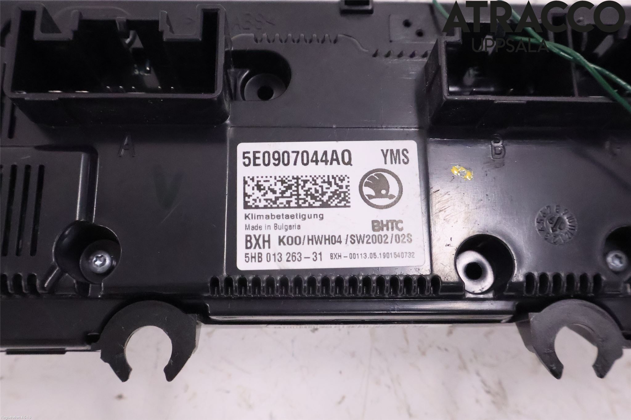 Skoda OCTAVIA (NX) 20- Varme Ac Betjening-Display