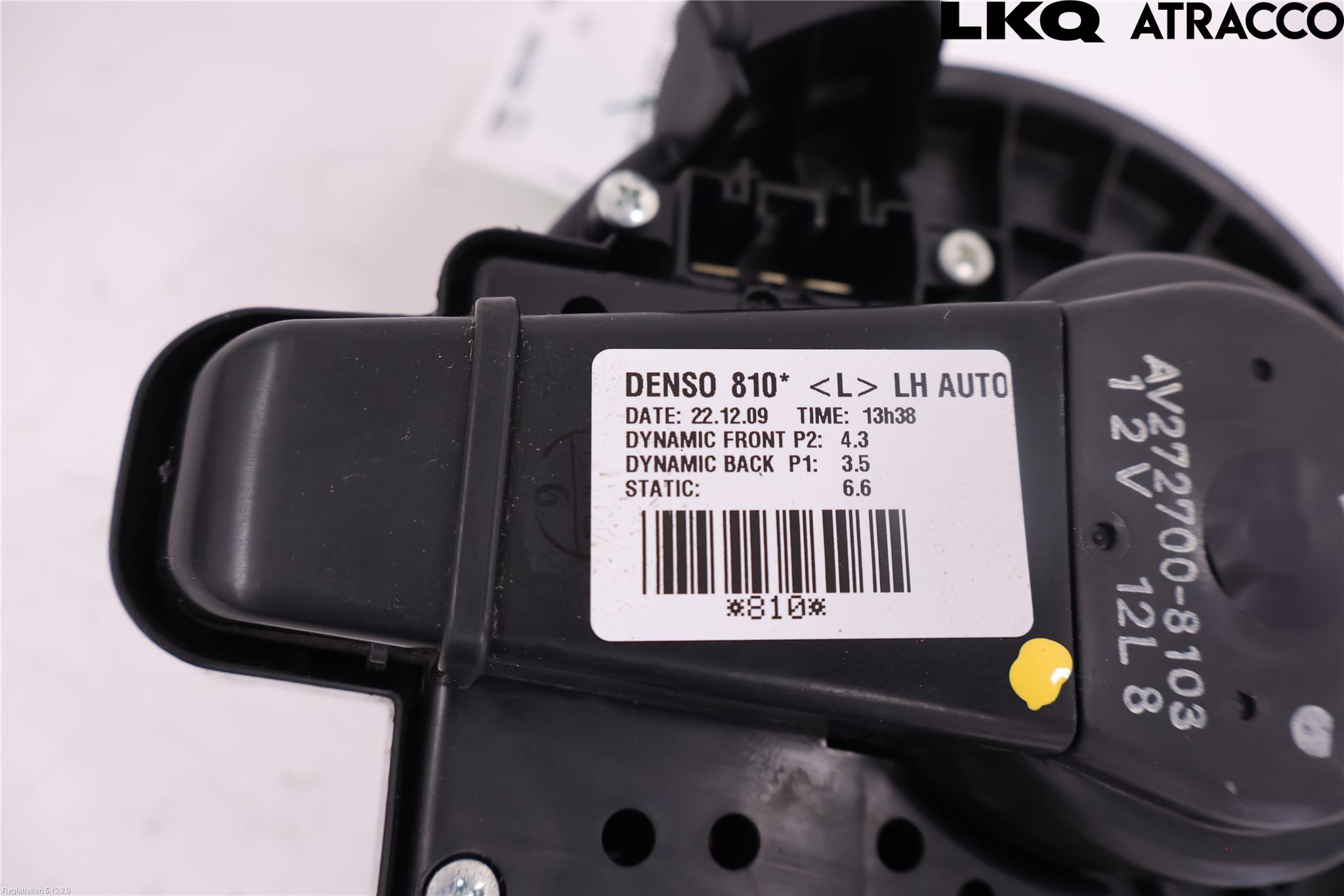 Toyota AVENSIS 09-15 Varmeapparat Viftemotor