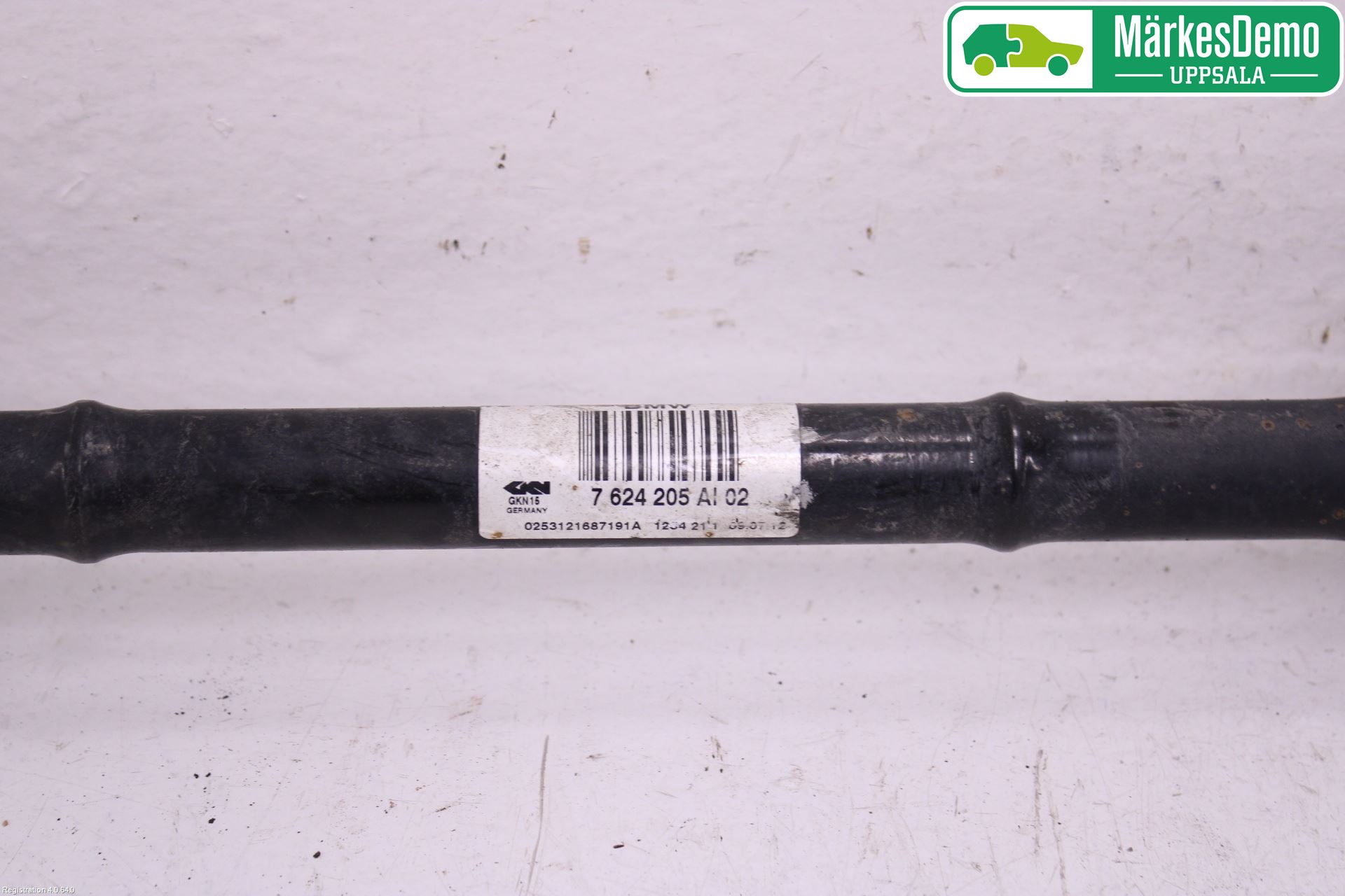BMW 1 F20/F21 11-19 Drivaksel Bak Kompl Venstre
