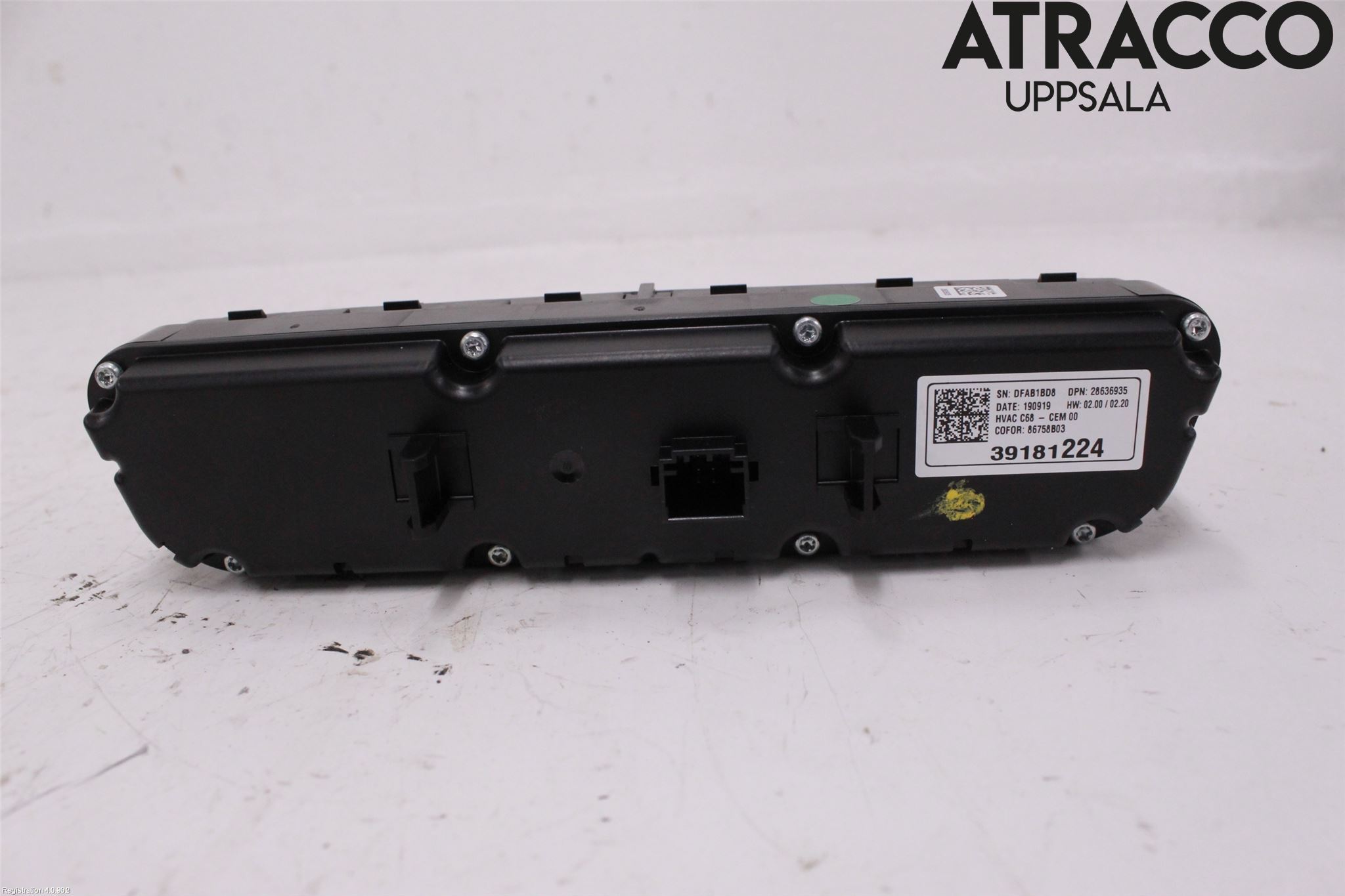 Opel CORSA F, CORSA-E 20- Varme Ac Betjening-Display