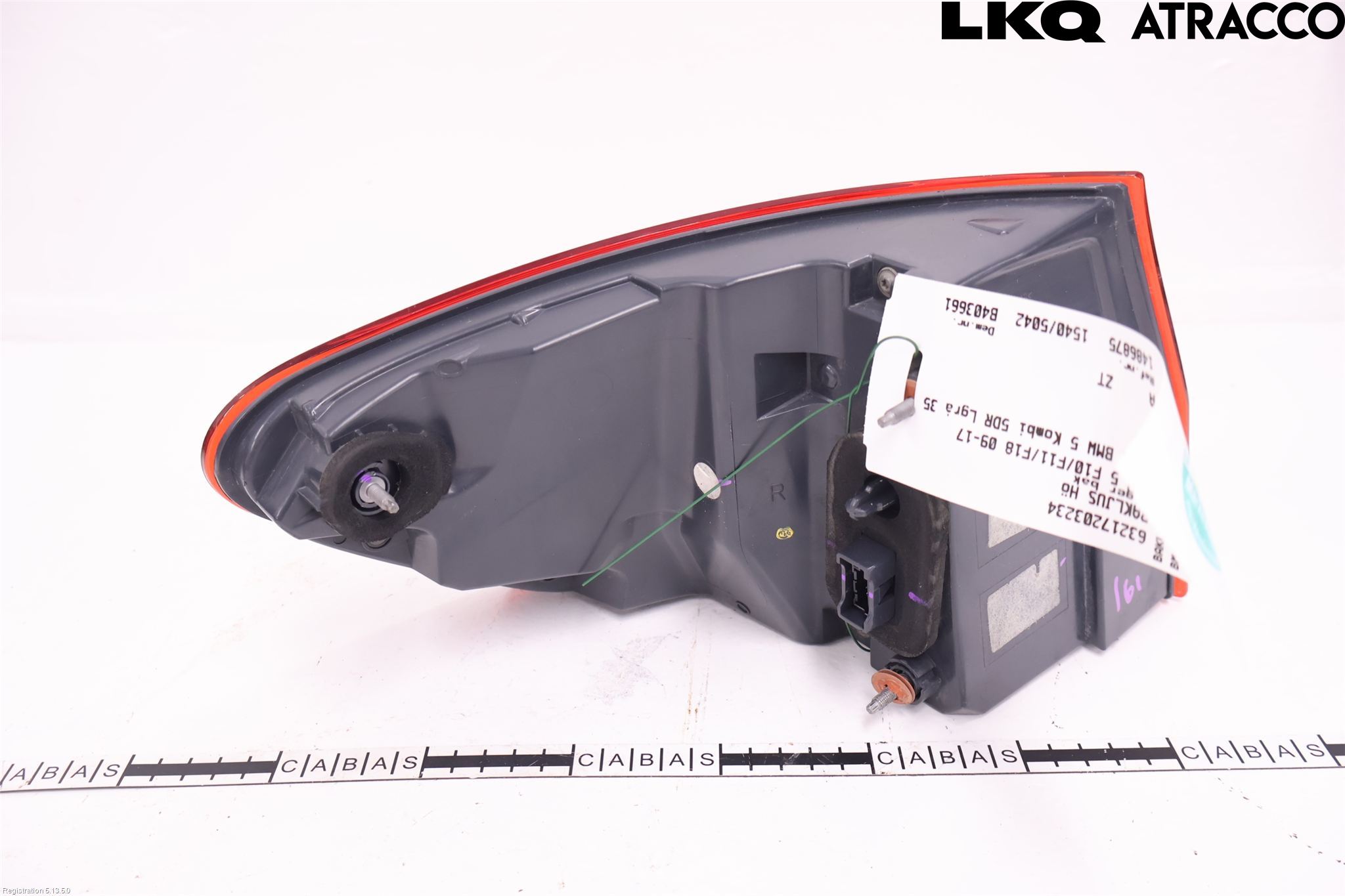 BMW 5 F10/F11/F18 09-17 Baklykt Høyre