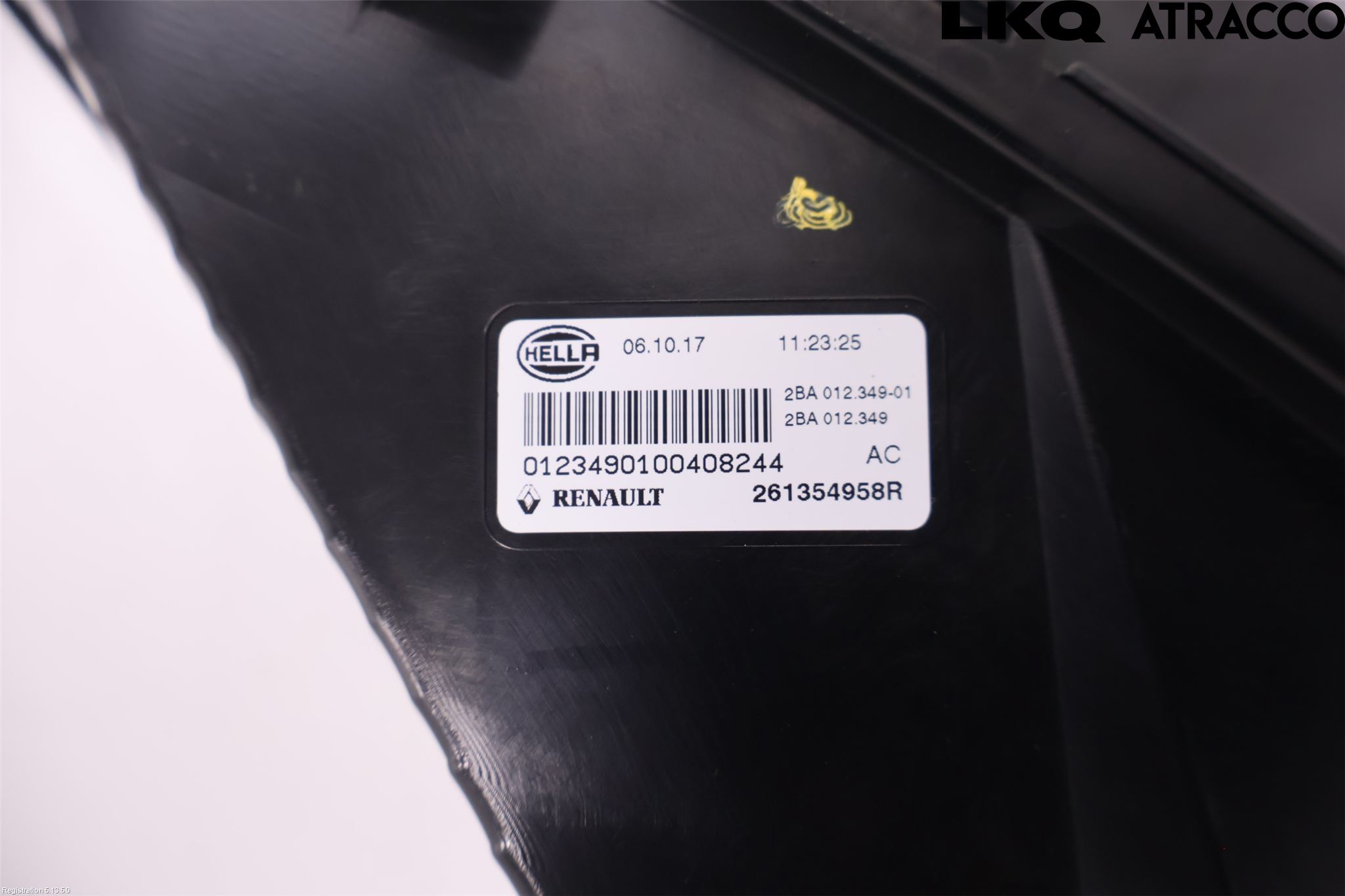 Renault MEGANE IV 16-23 Frontlykt-Kurve-Tåkelys