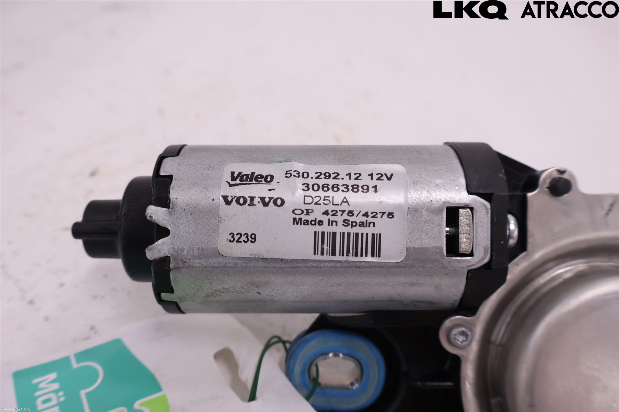 Volvo V70 08-13 Viskermotor Bakluke