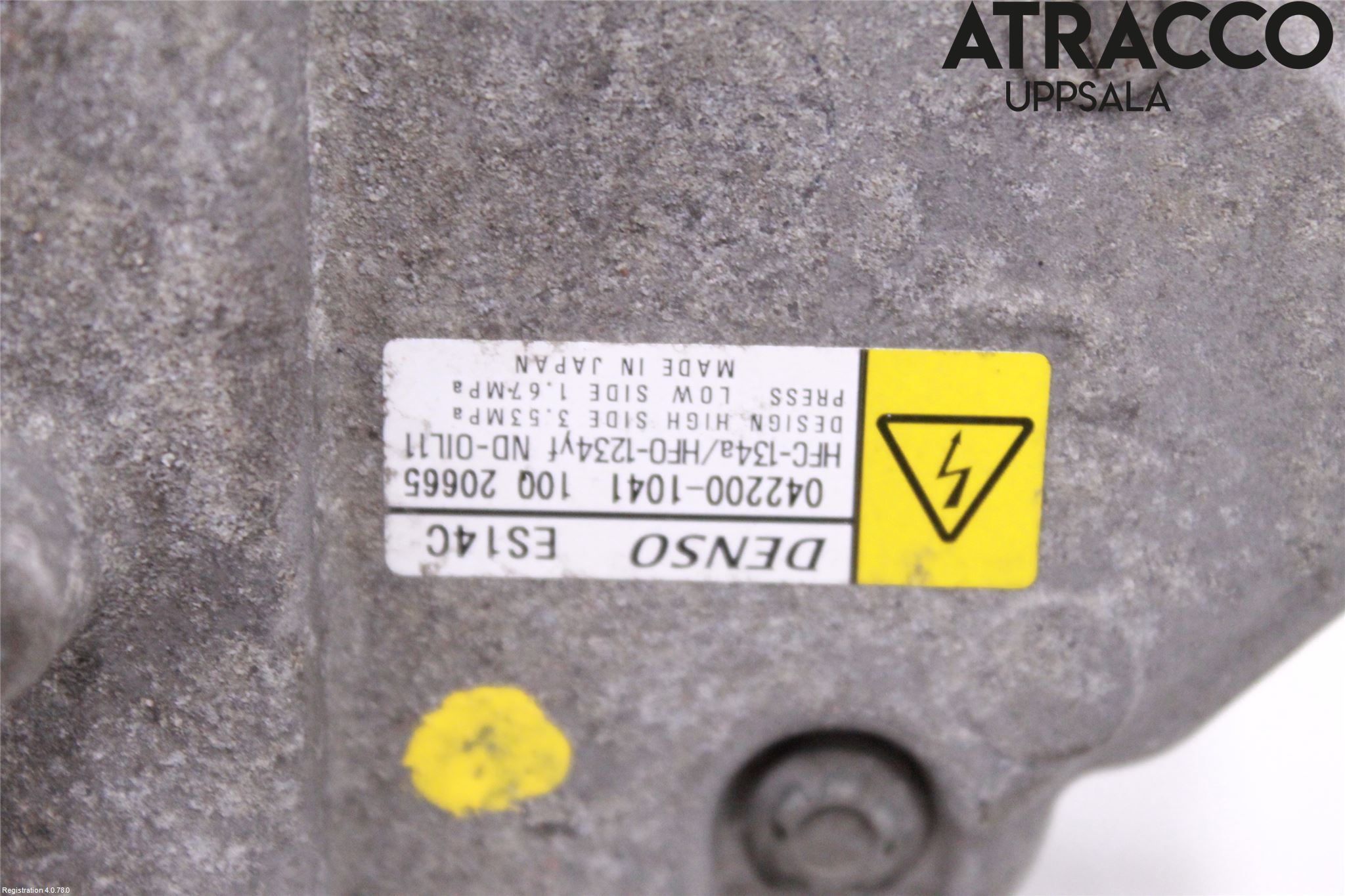 Toyota YARIS XP130 12-14 Varme Ac Kompressor