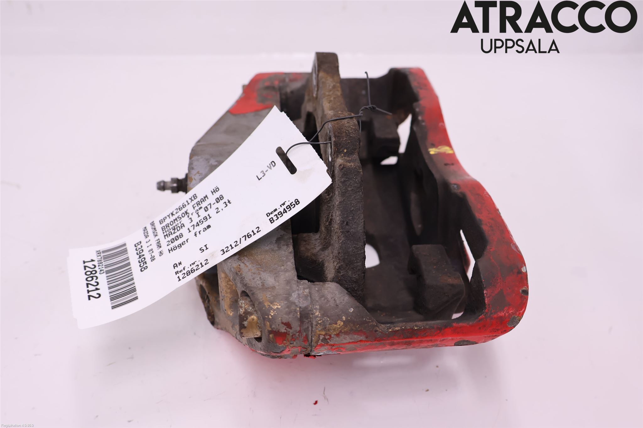 Mazda 3 I 07-08 Bremsecaliper Foran Høyre