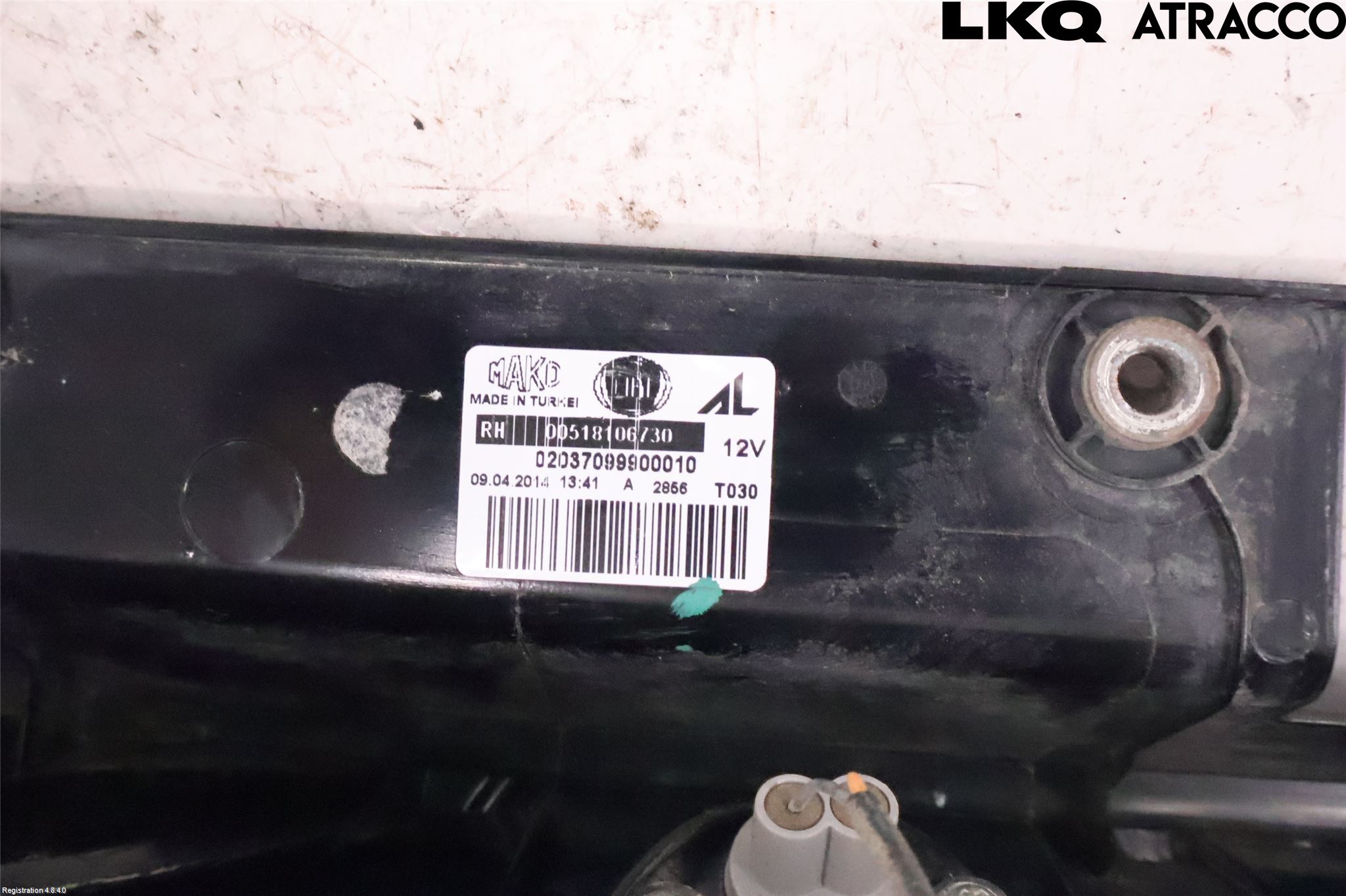 Fiat DOBLO CARGO Baklykt Høyre