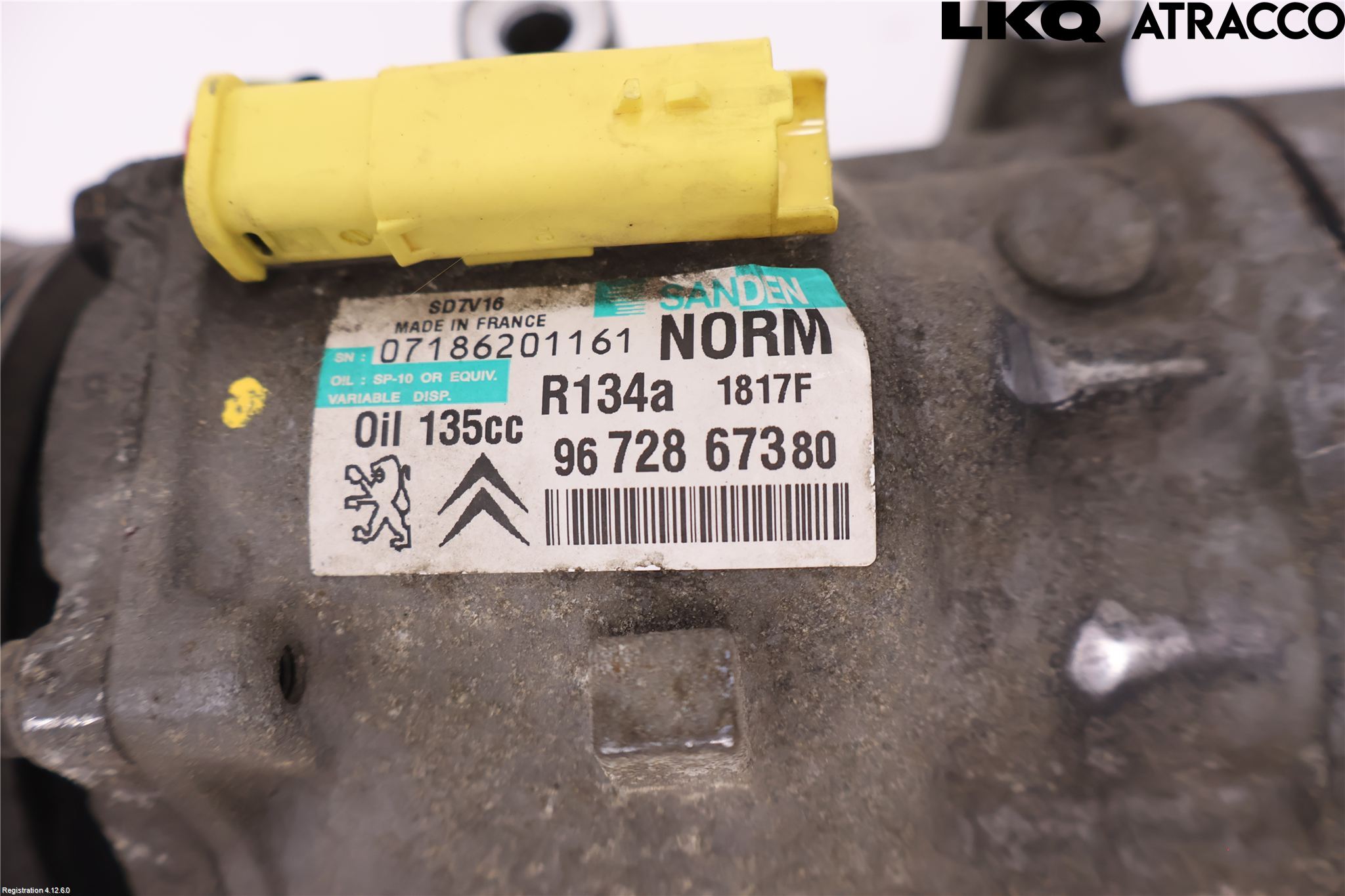 Citroen JUMPY 07-16 Varme Ac Kompressor