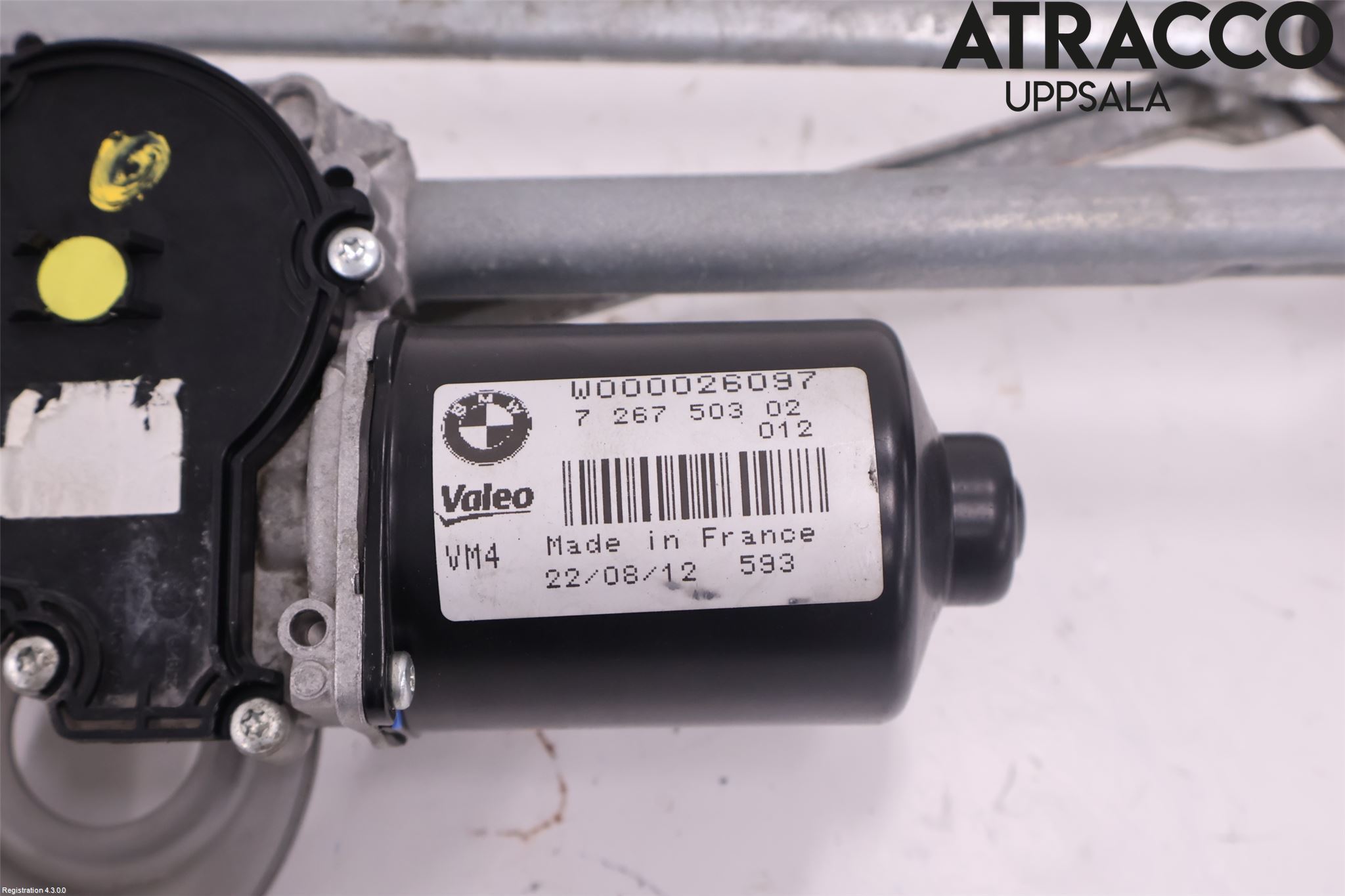 BMW 3 F30/F31/F80 12-19 Viskeroverføring Frontrute