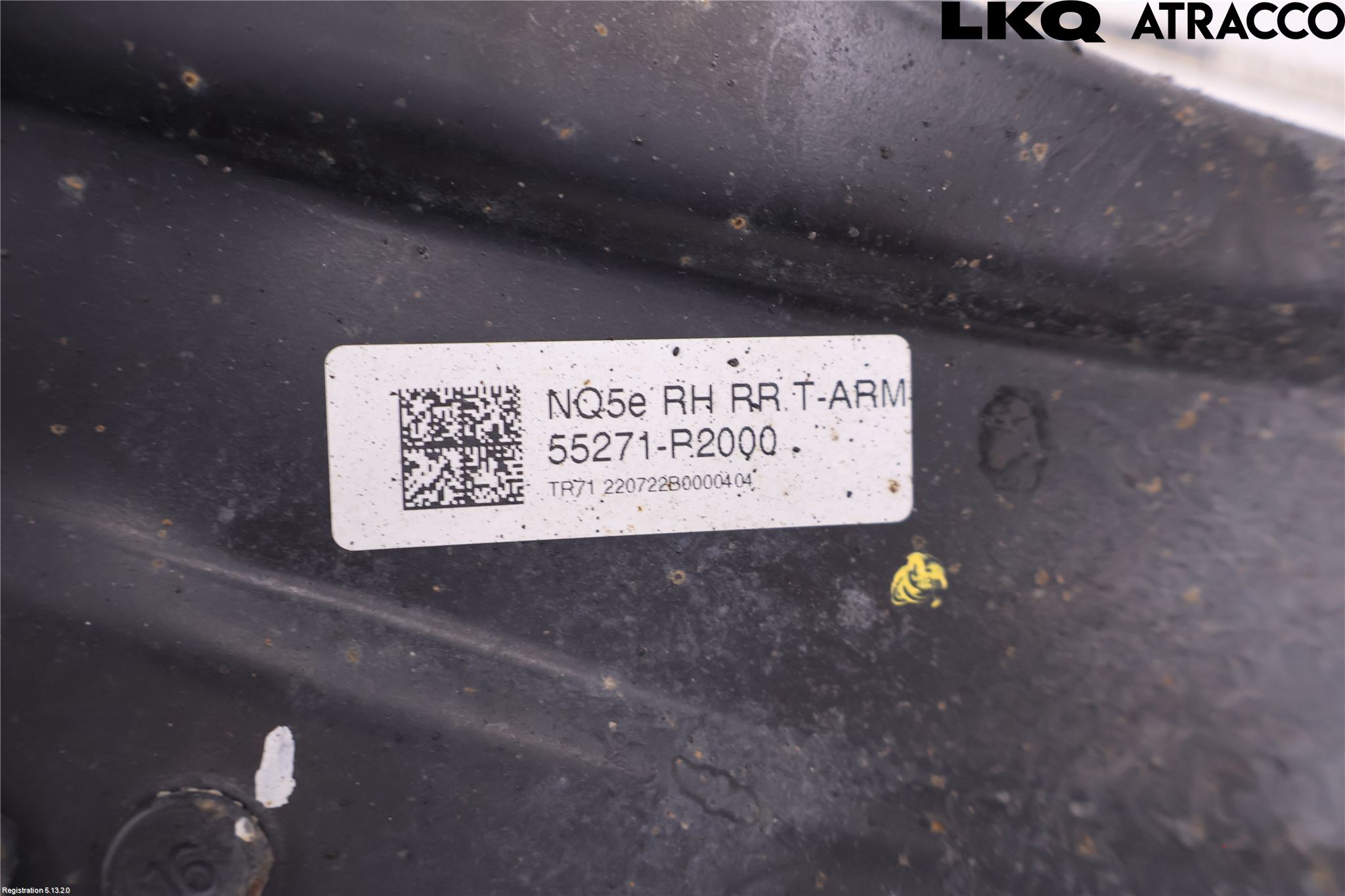 Kia SPORTAGE (NQ5) 22- Bærearm Bak Høyre