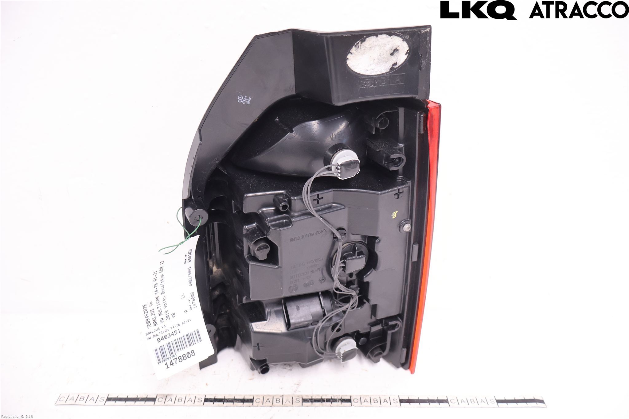 Volkswagen VW MULTIVAN T4-T6 91-21 Baklykt Venstre