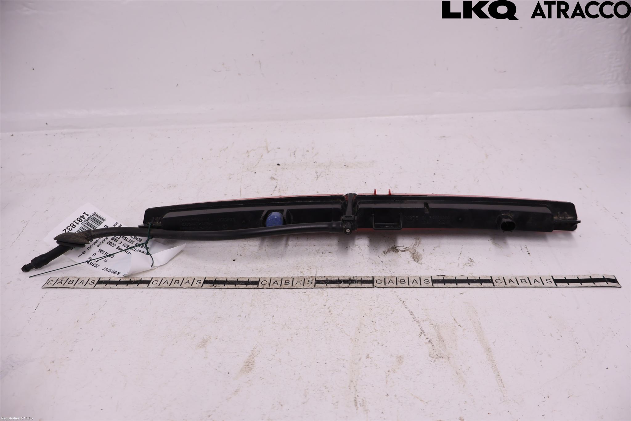 BMW 3 G20/G21/G80/G81 19- Bremselys Bakrute