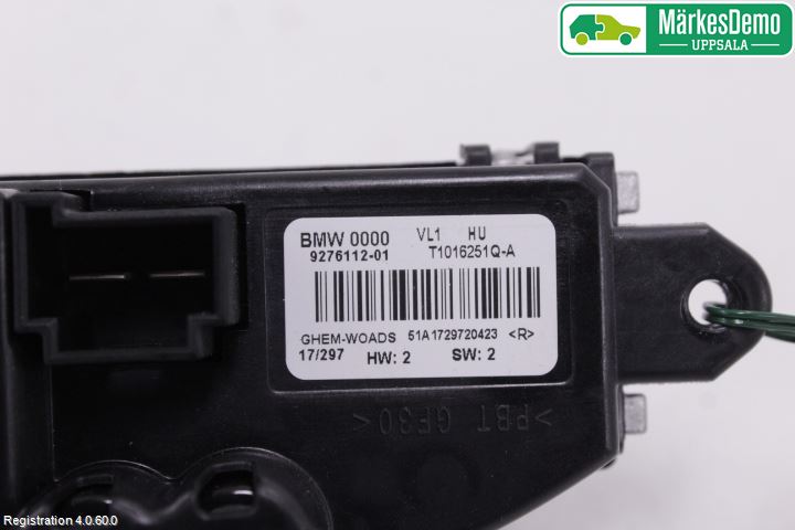 BMW X5 F15 13-18 Varmeapparat Viftemotstand