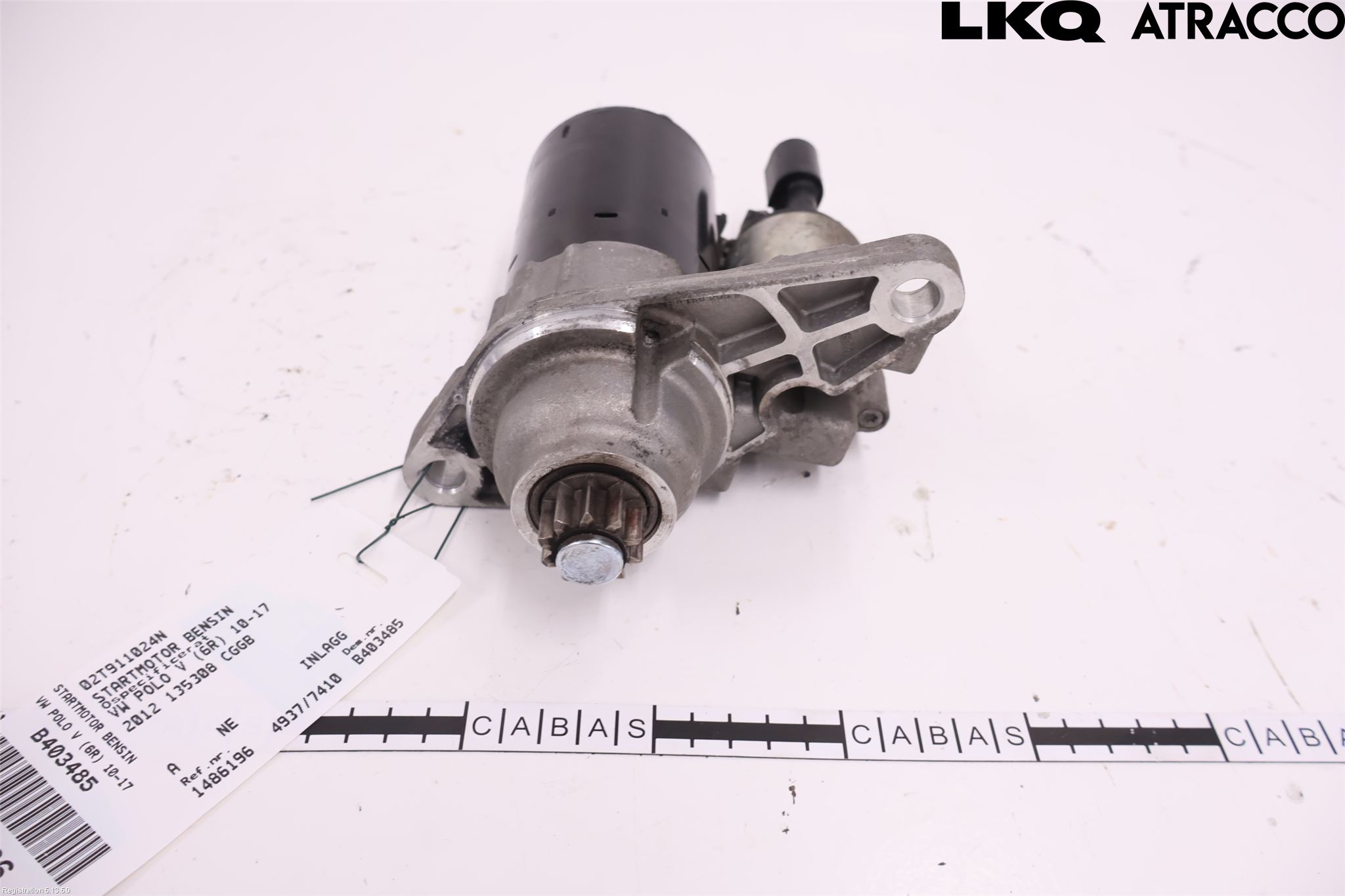 Volkswagen VW POLO 10-17 Startmotor