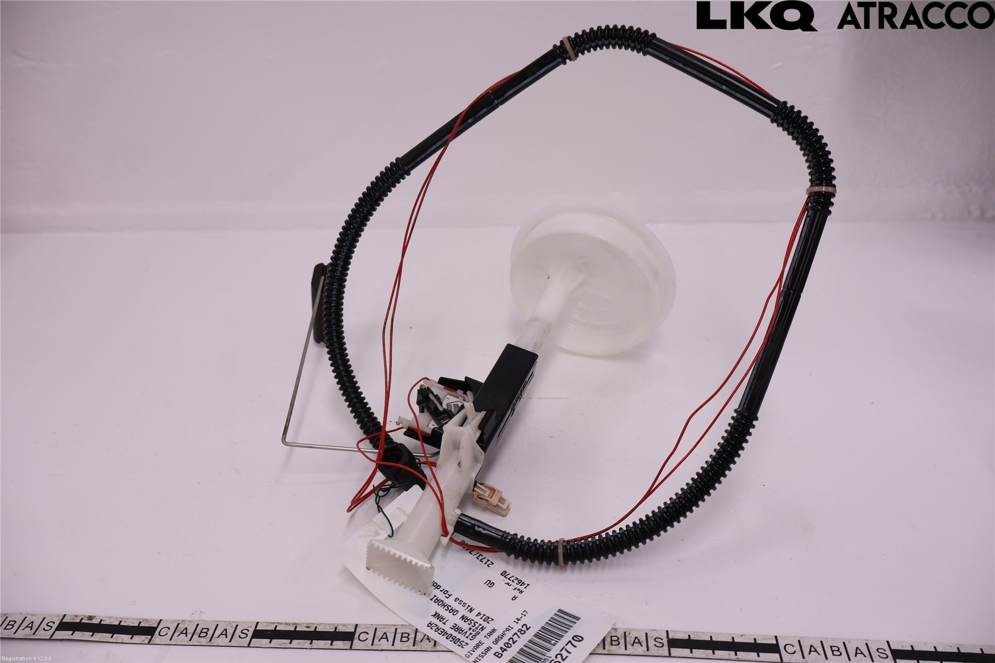Nissan QASHQAI 14-17 Giver Drivstofftank