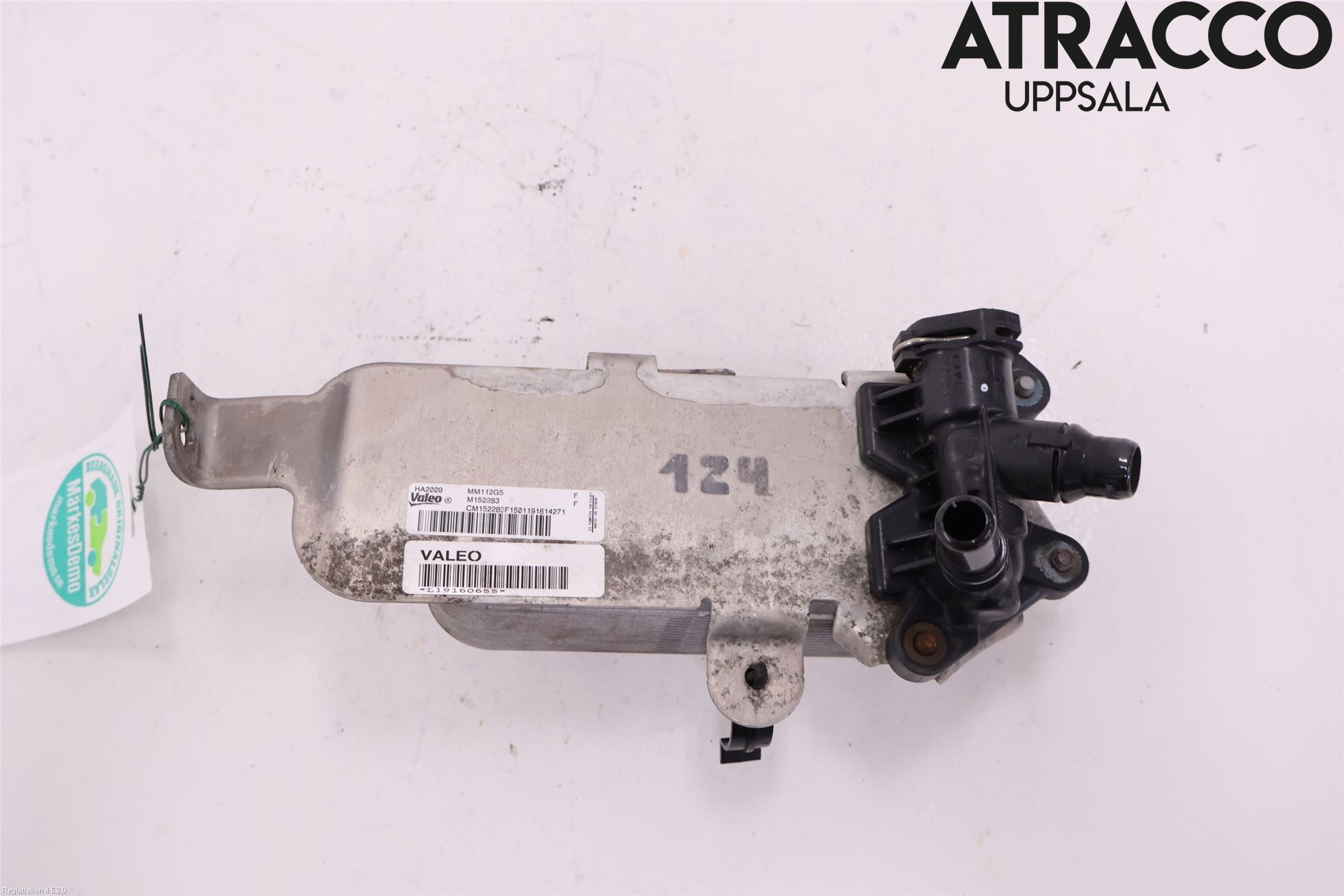 BMW 3 F30/F31/F80 12-19 Radiator Oljekjøler Automatgea