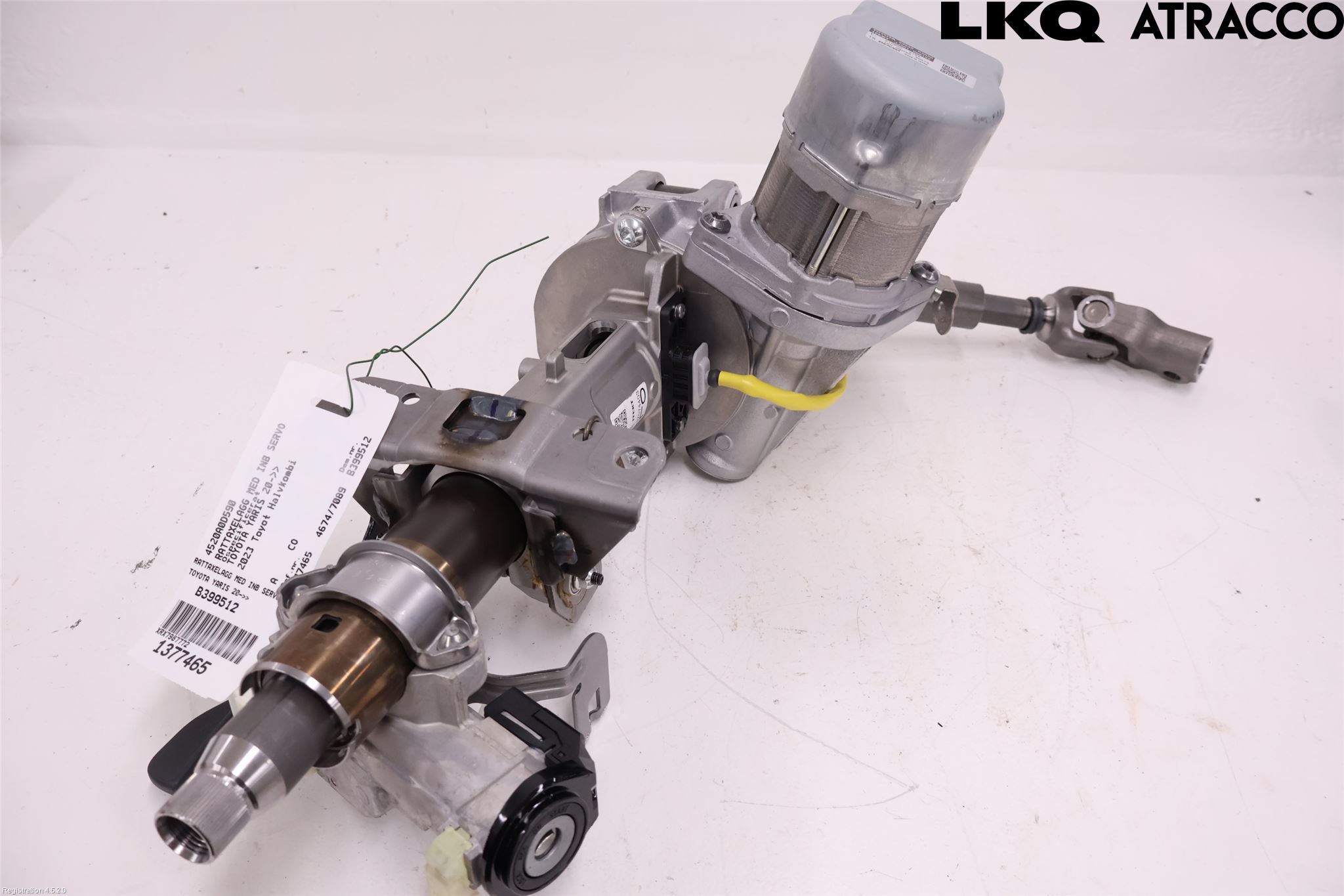 Toyota YARIS XP21 20- Rattakselaggregat Innebygd Servo