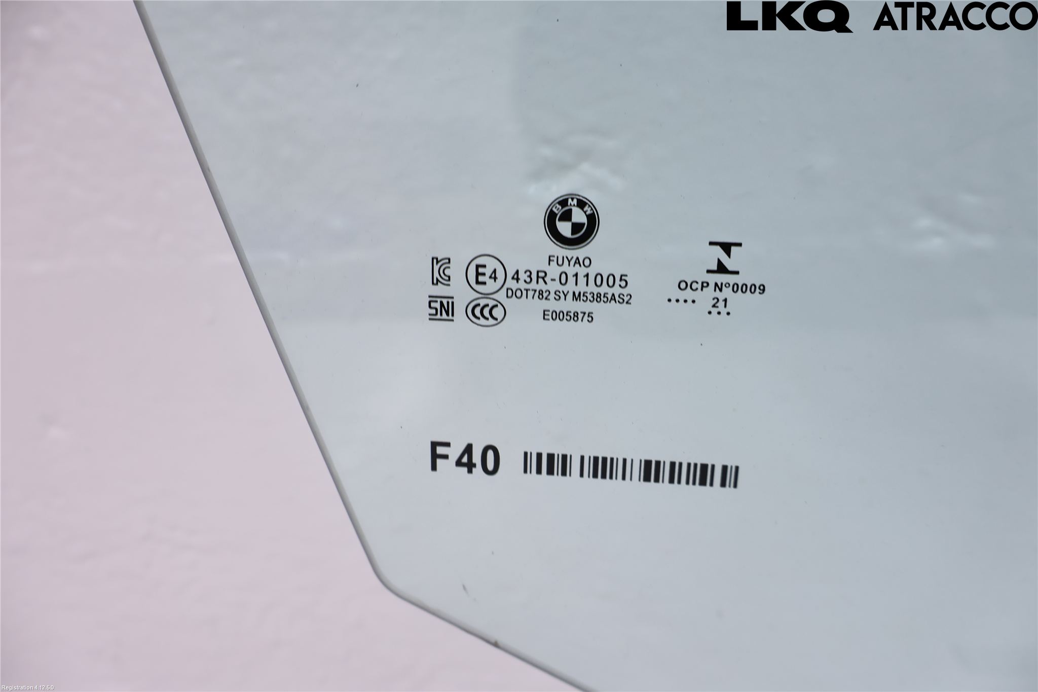 BMW 1 F40 19- Dørrute Foran Høyre 4 Dørs