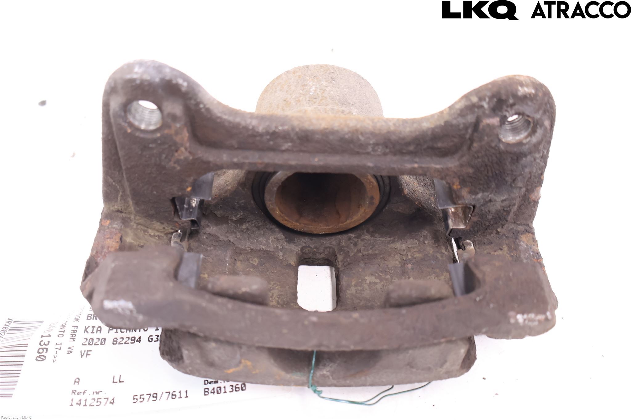 Kia PICANTO 17- Bremsecaliper Foran Venstre