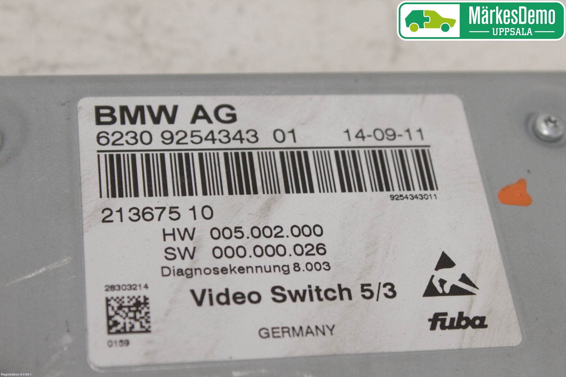 BMW 7 F01/02/03/04 09-15 Styreenhet Øvrig