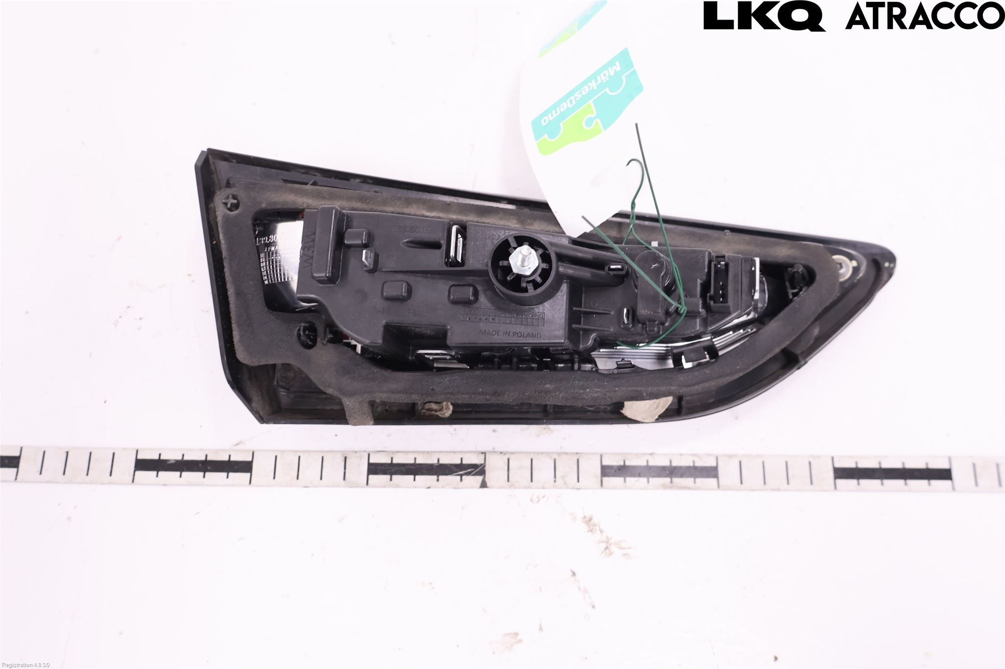 Opel ASTRA K 16-22 Baklykt Høyre  På Luke(Indre)
