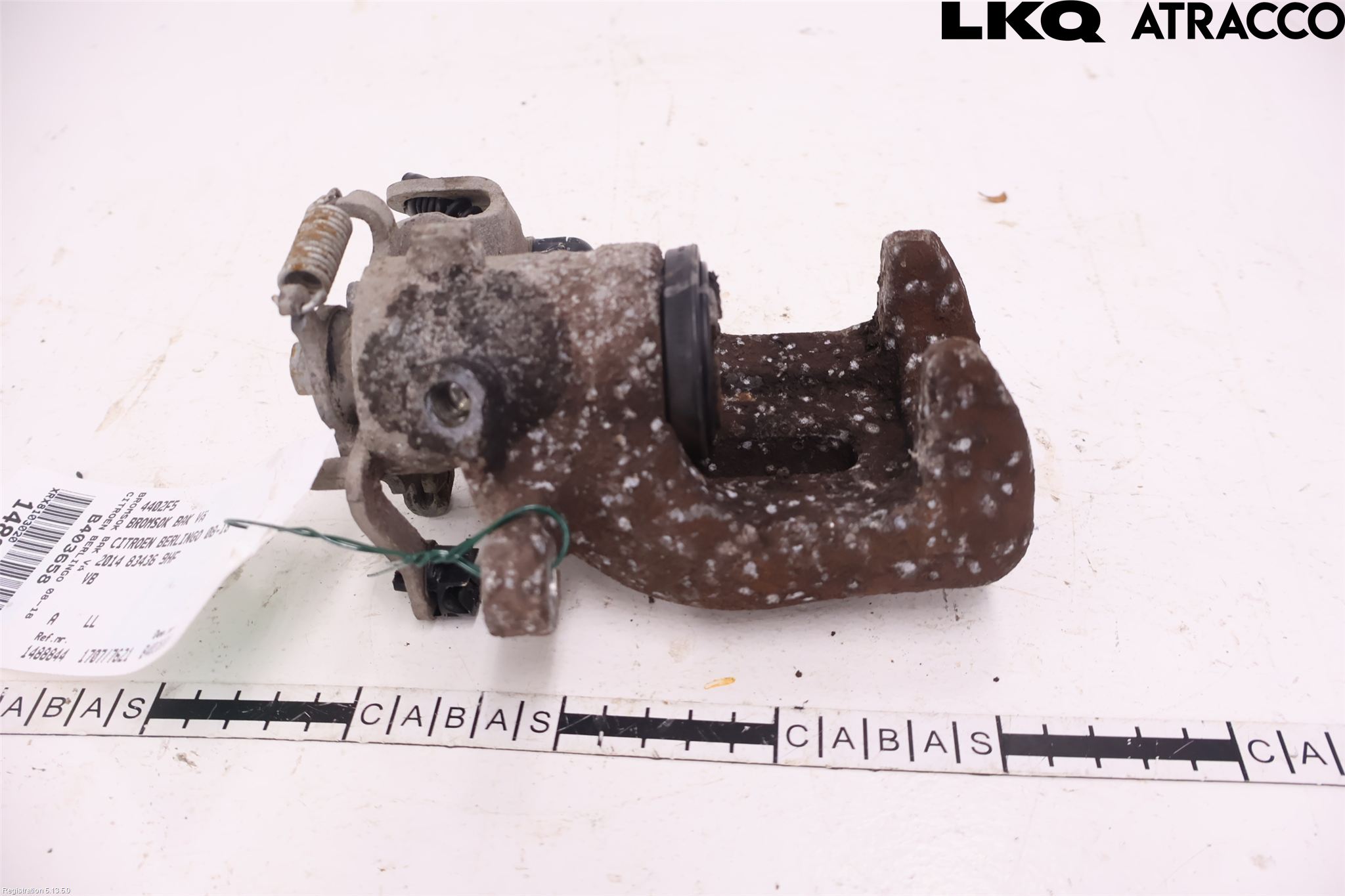 Citroen BERLINGO 08-18 Bremsecaliper Bak Venstre