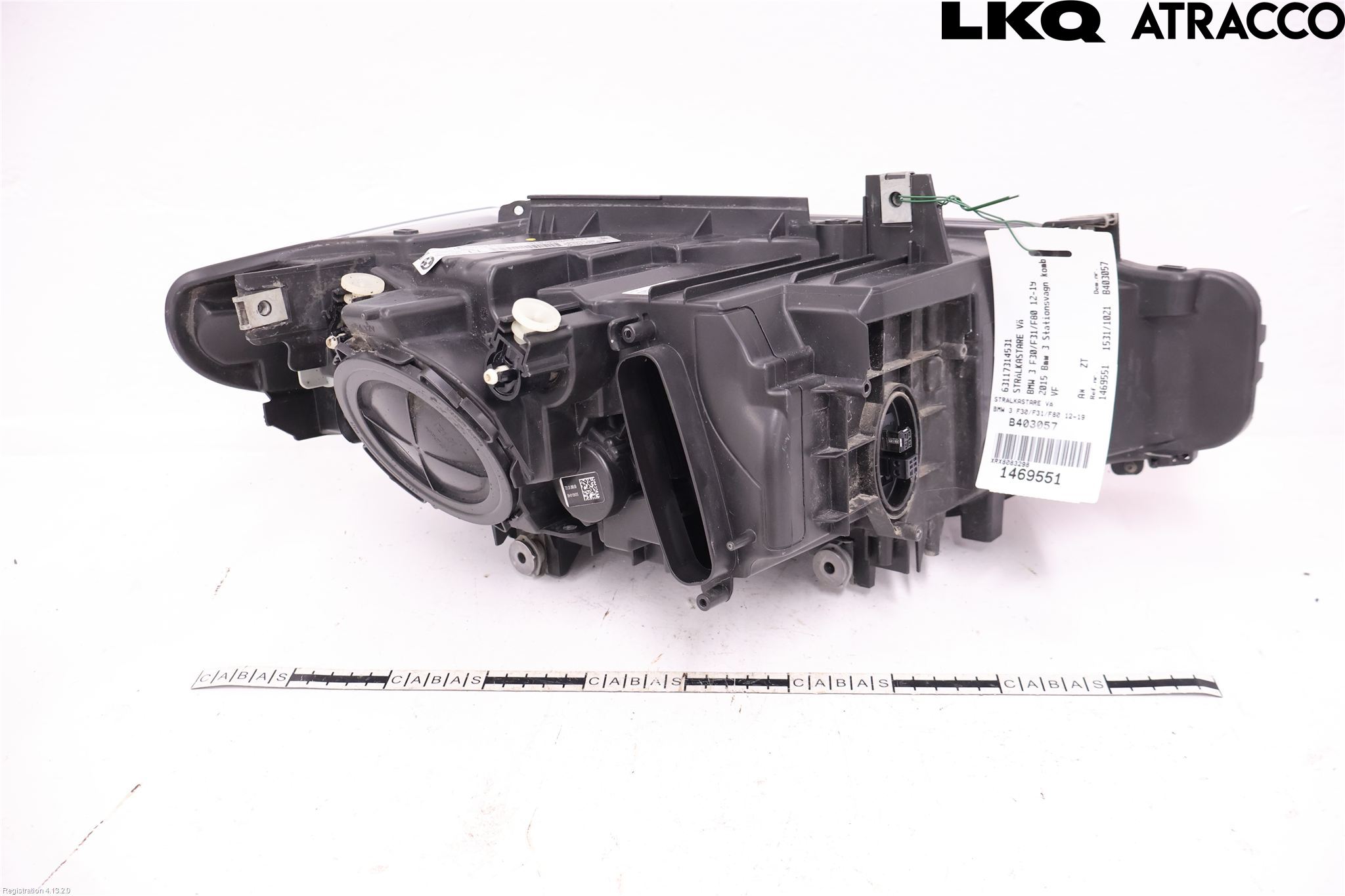 BMW 3 F30/F31/F80 12-19 Frontlykt Venstre