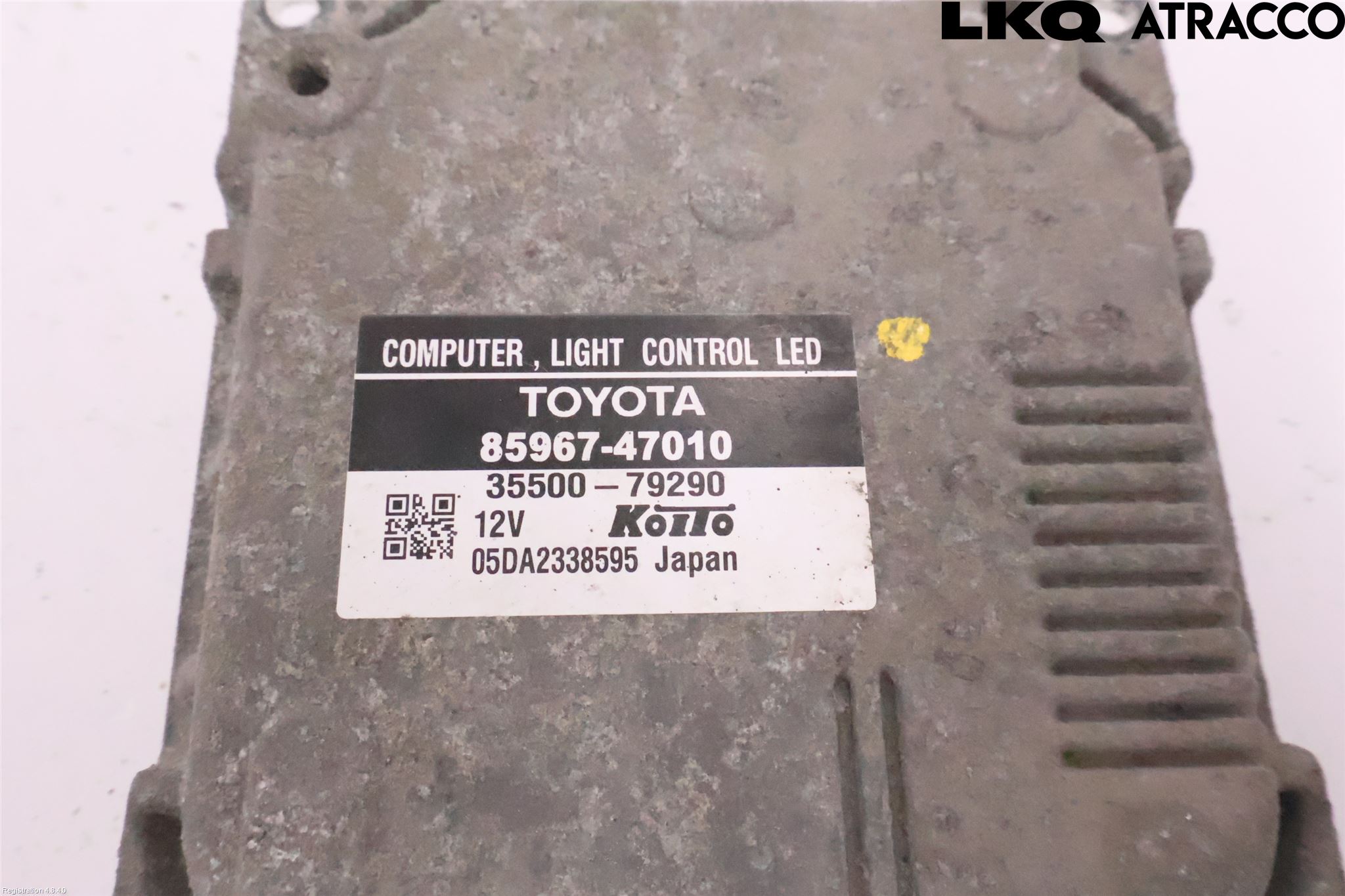 Lexus RX AL10 09-15 Styreenhet Xenon