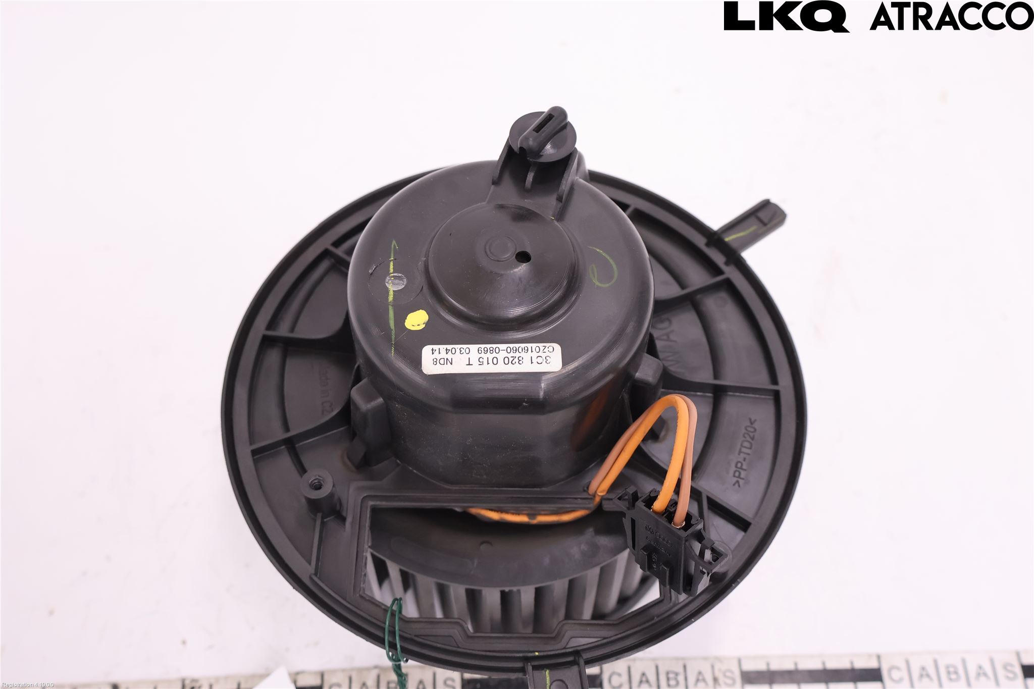 Volkswagen VW PASSAT 11-14 Varmeapparat Viftemotor
